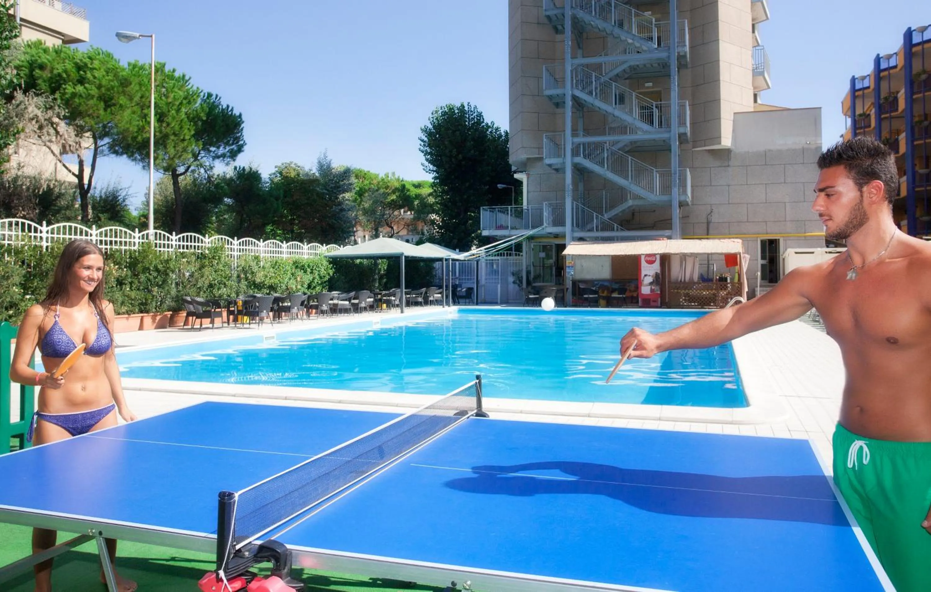 Swimming pool in Hotel Jumbo