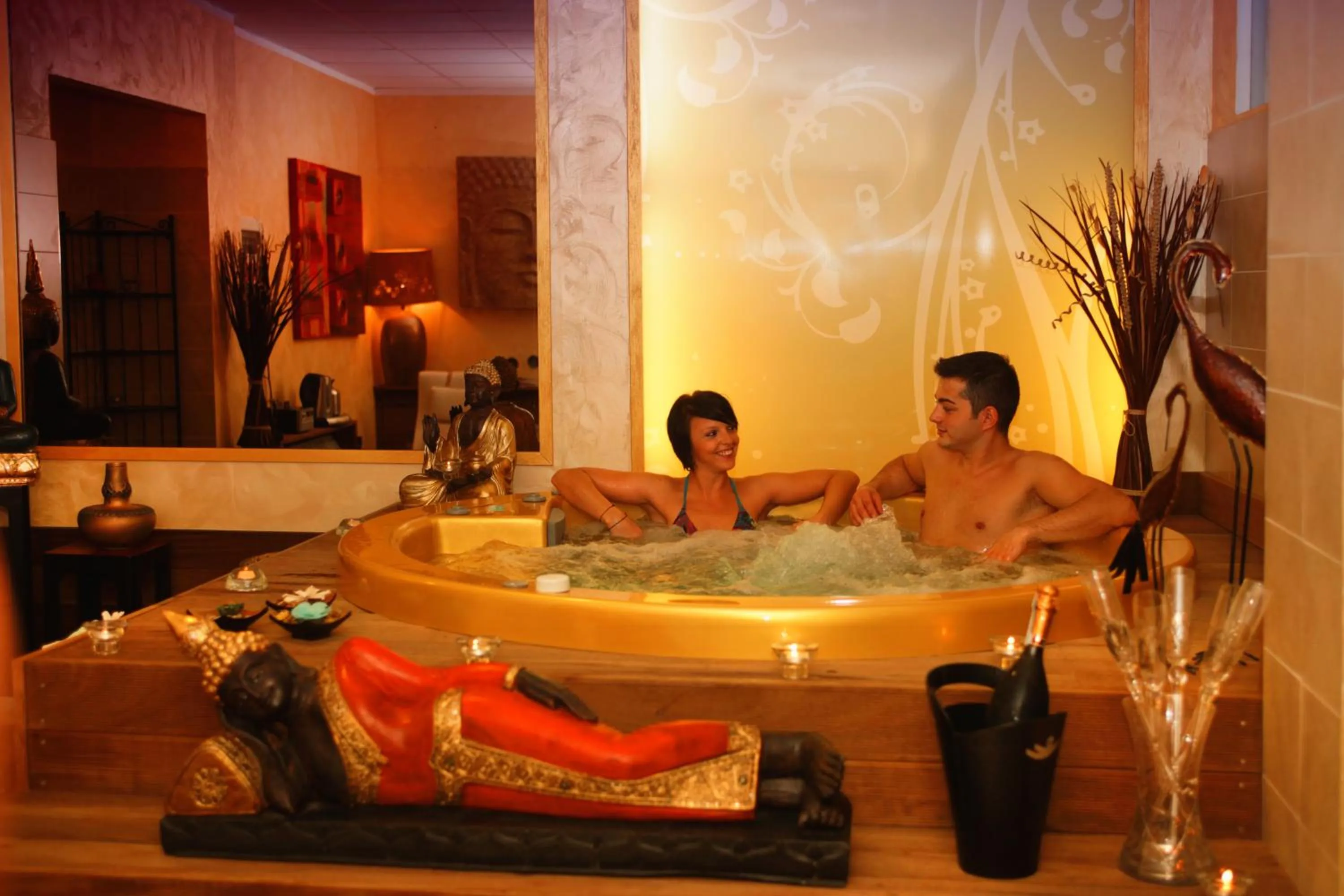 Spa and wellness centre/facilities in Hotel Jumbo