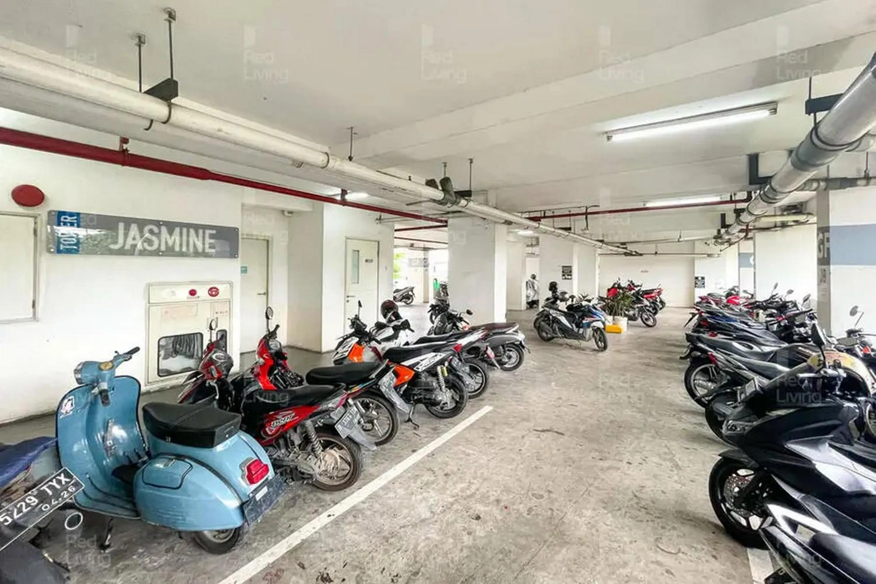 Parking in RedLiving Apartemen Bassura City - Byrin Property Tower Heliconia