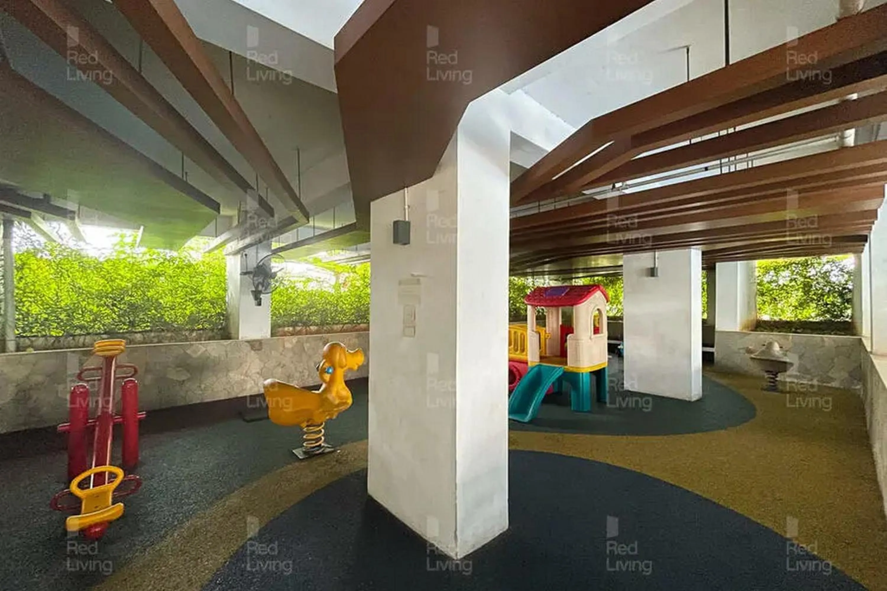 Children play ground in RedLiving Apartemen Bassura City - Byrin Property Tower Heliconia