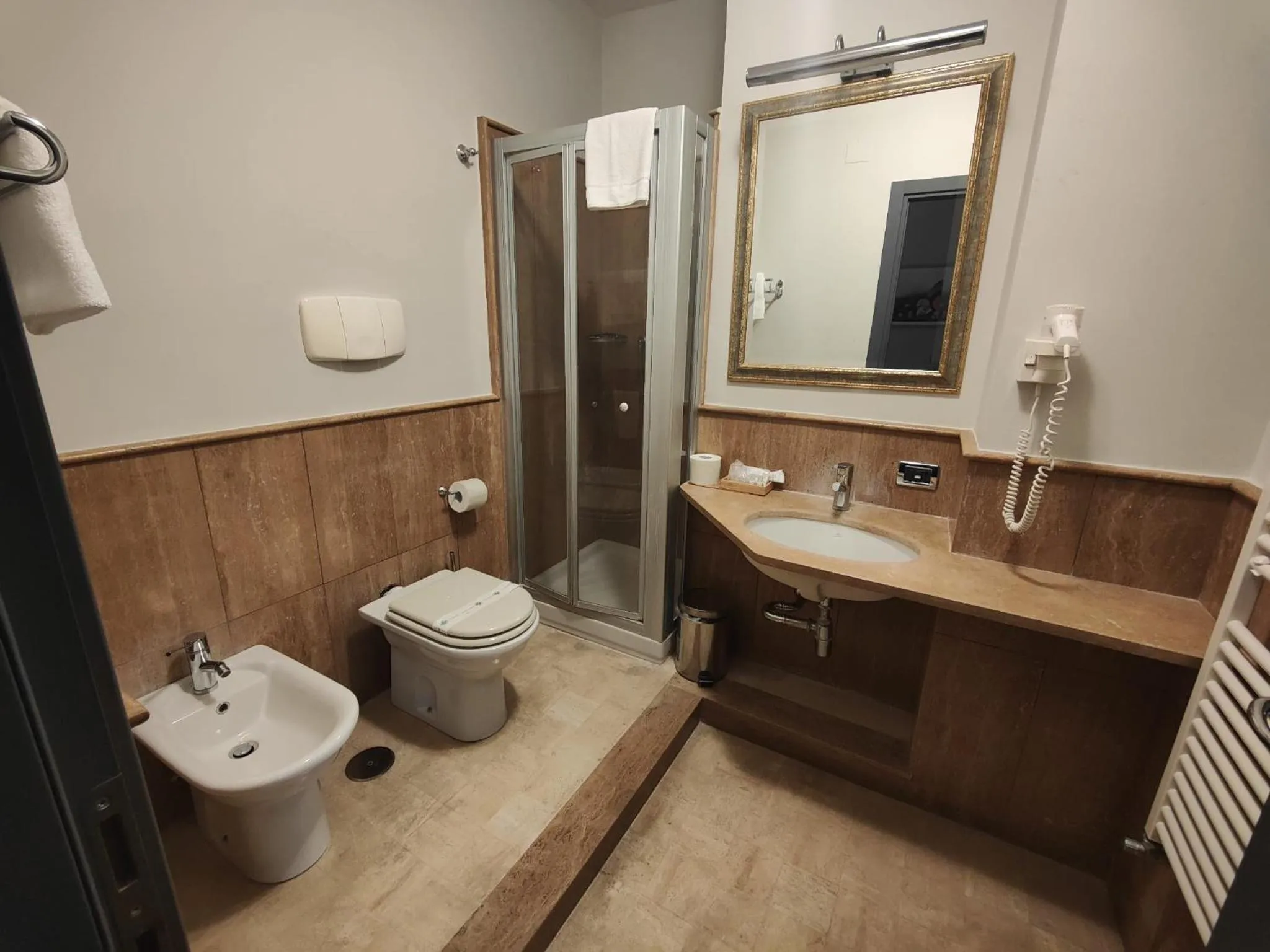 Shower in Hotel Lemi