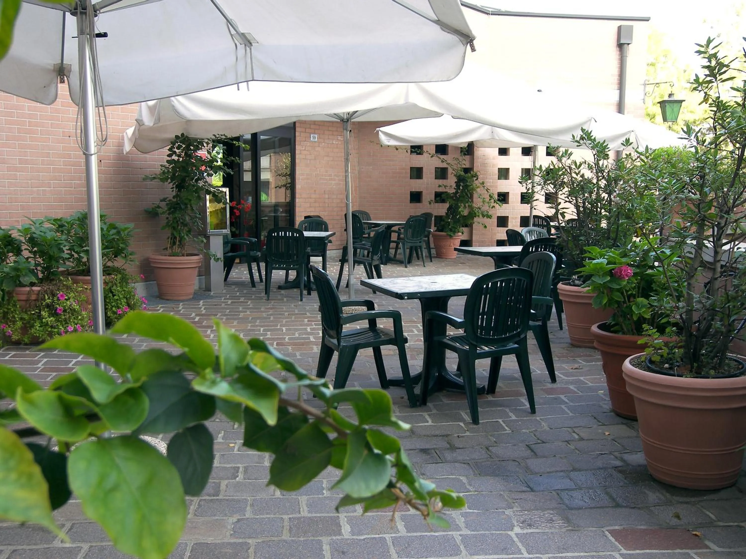Patio in Hotel President