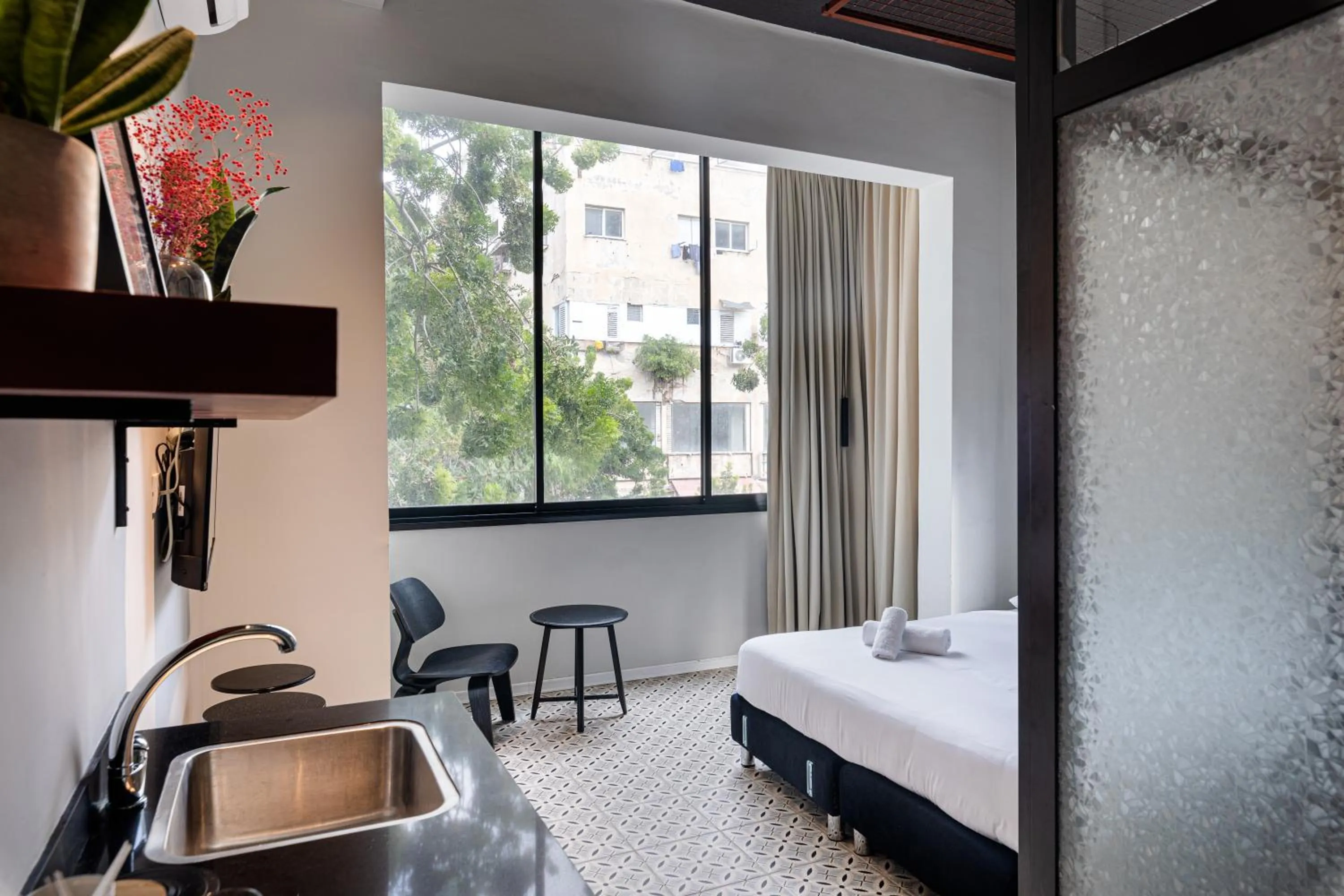 Bedroom, Bed in Levinski Market Hotel