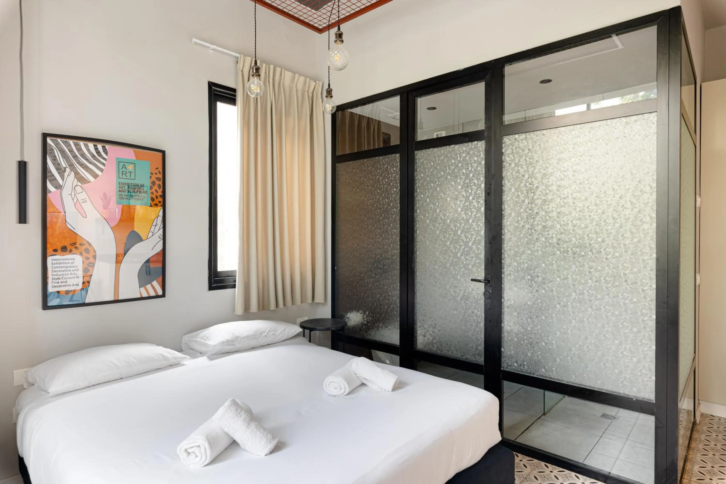 Bedroom, Bed in Levinski Market Hotel