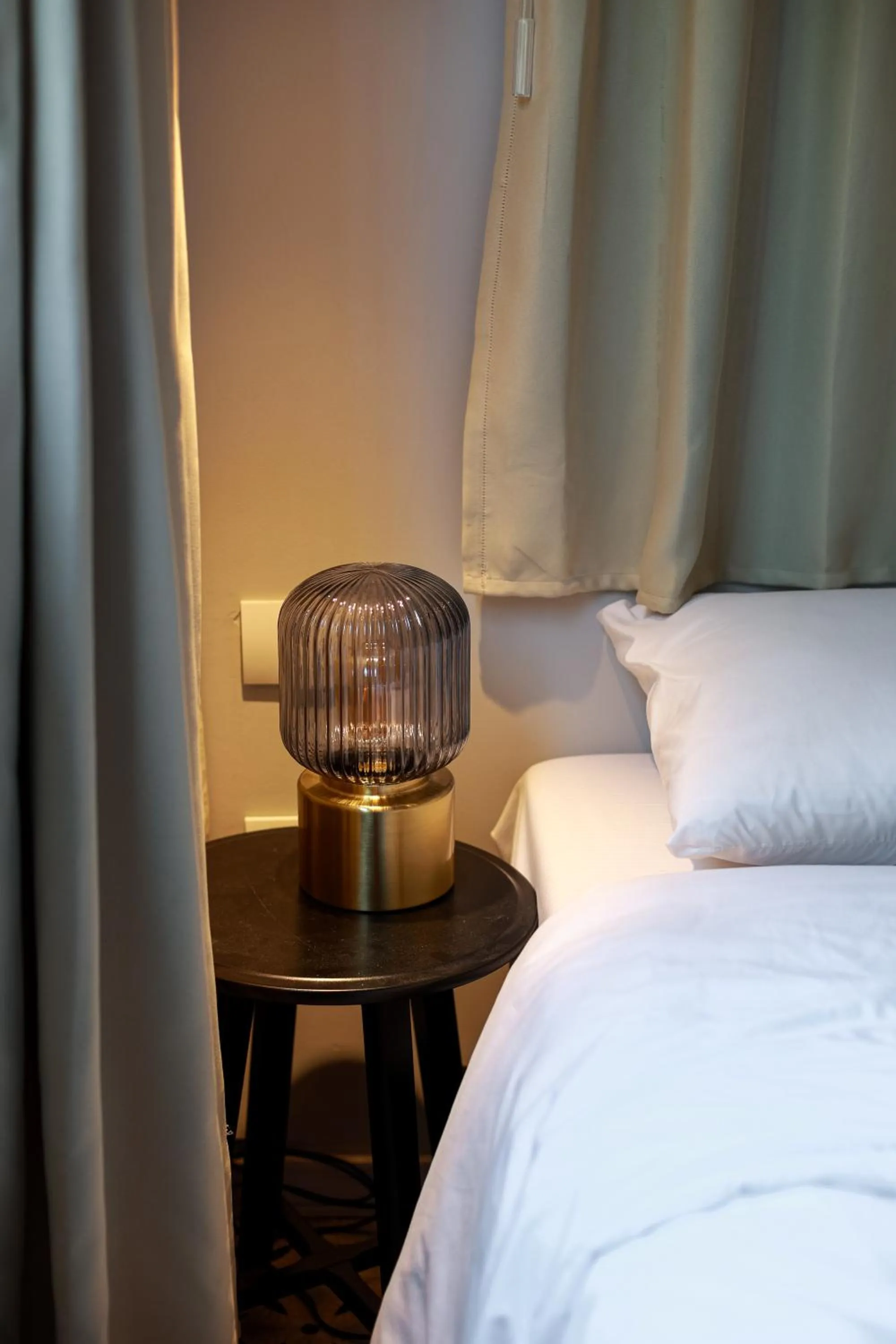 Bed in Levinski Market Hotel