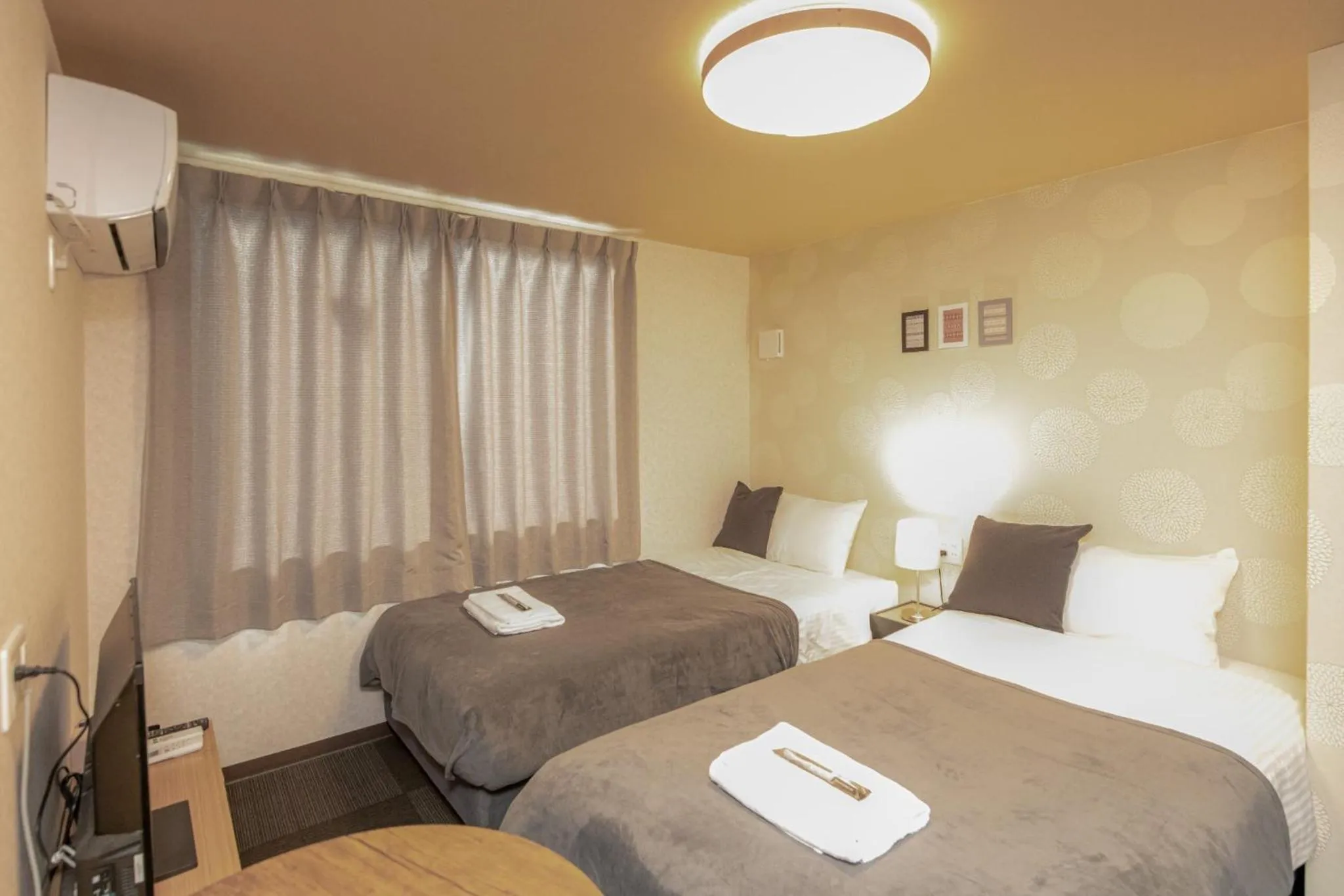 Bed in Bright Hotel Kiyomizu - Vacation STAY 64994v