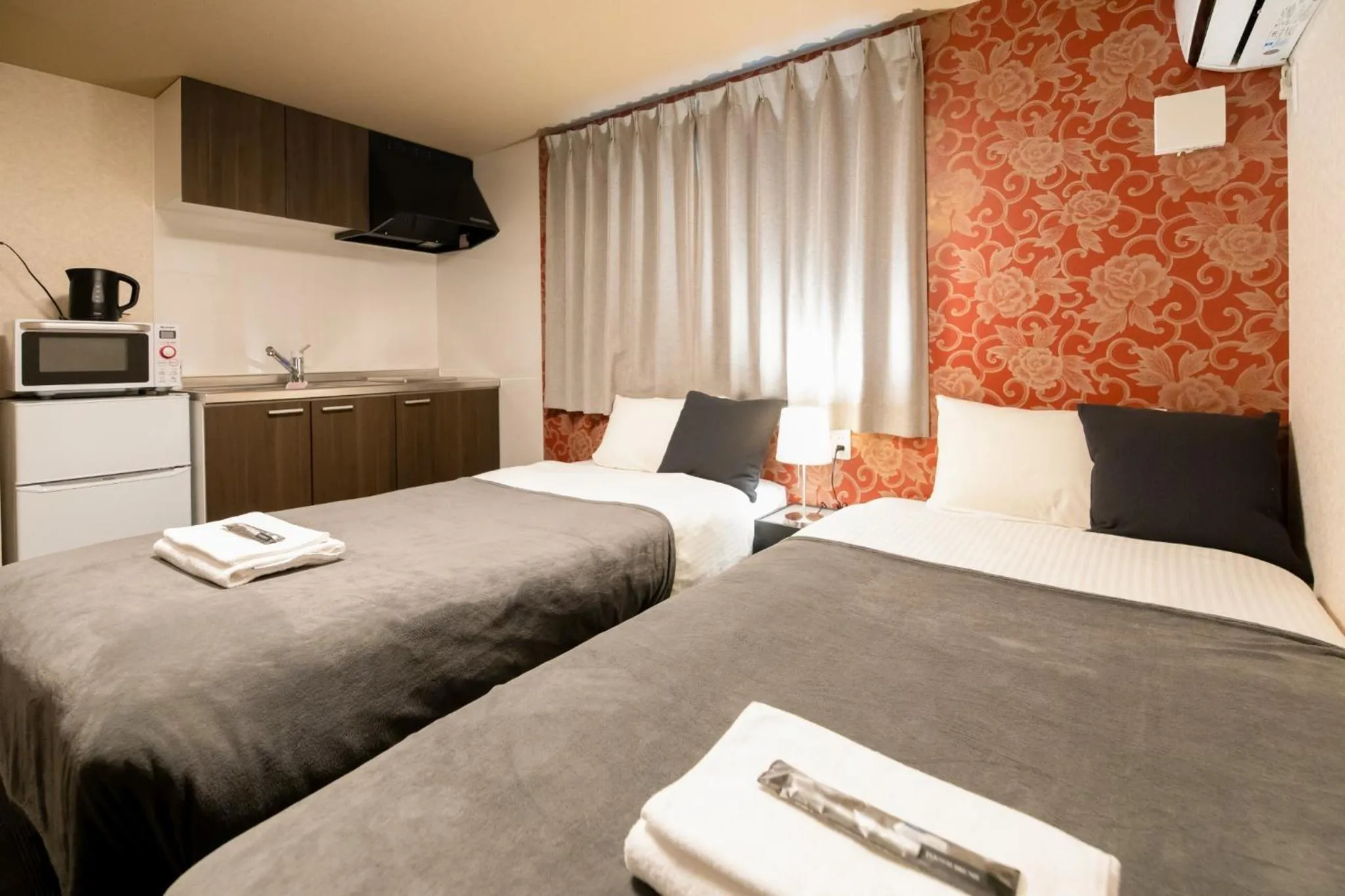 Bed in Bright Hotel Kiyomizu - Vacation STAY 71447v