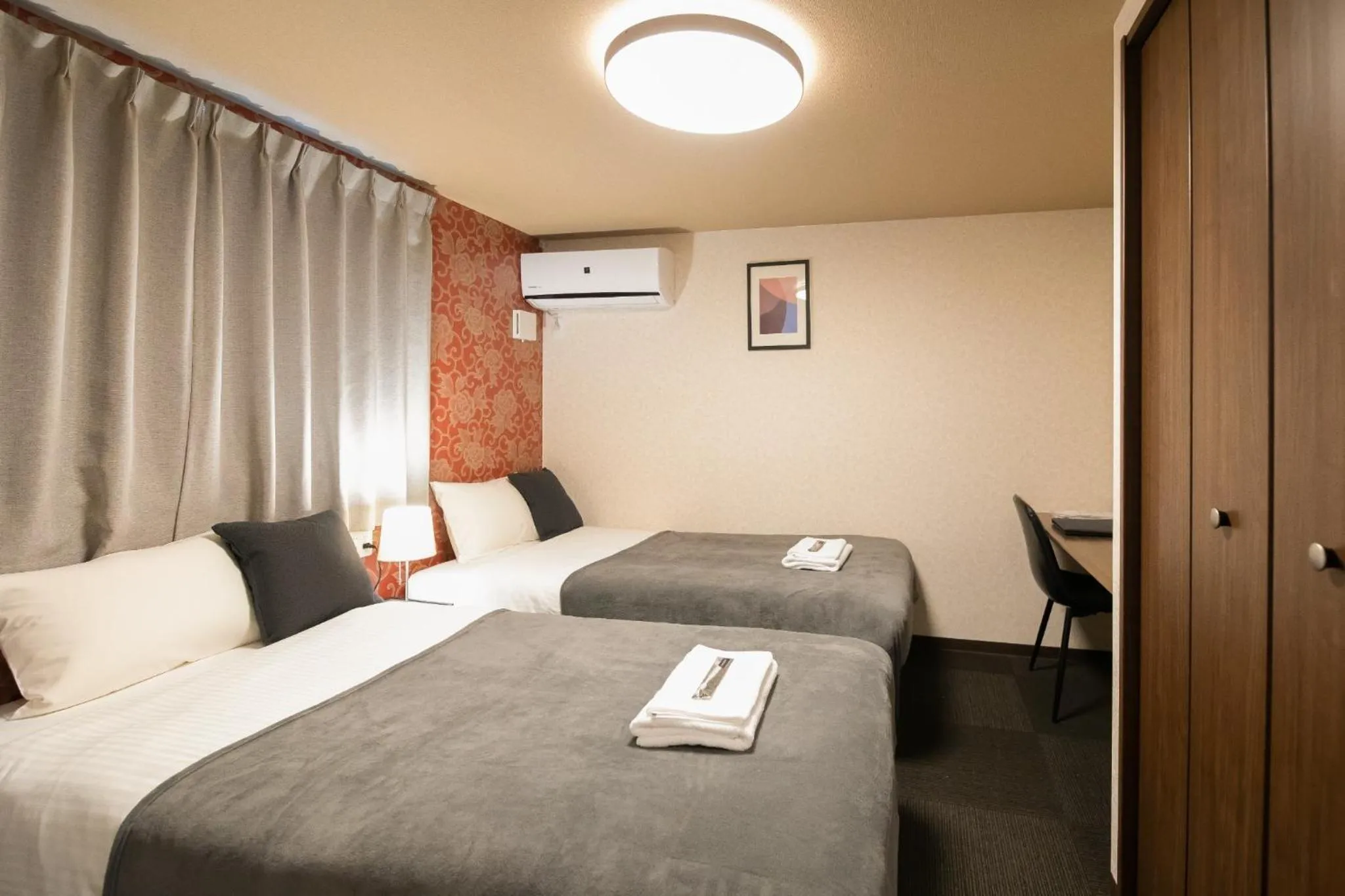 Bed in Bright Hotel Kiyomizu - Vacation STAY 71447v