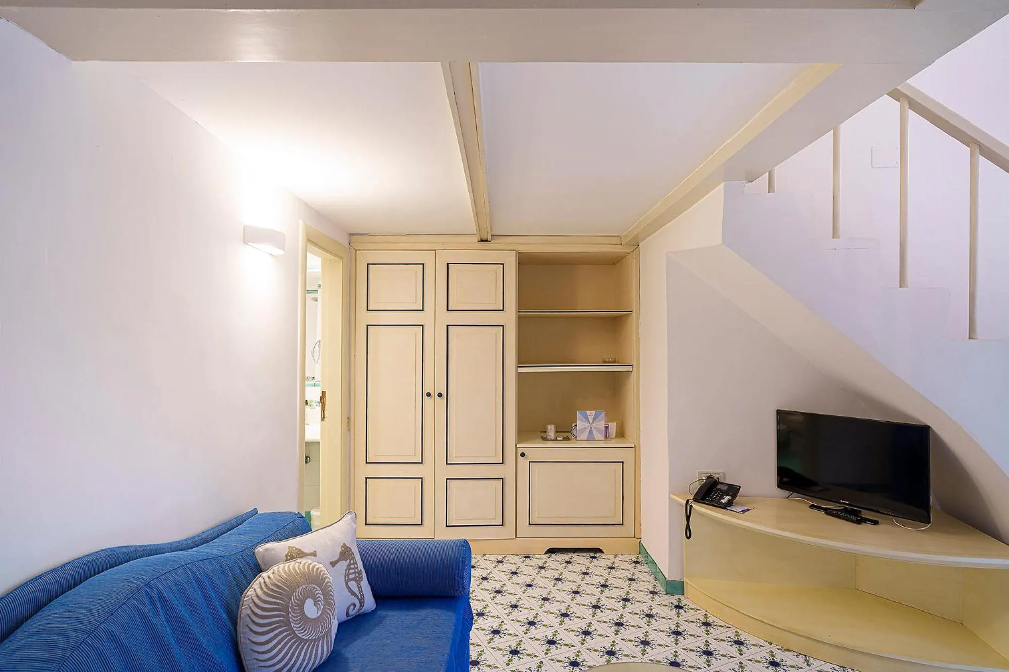 Living room in Hotel Continental Ischia