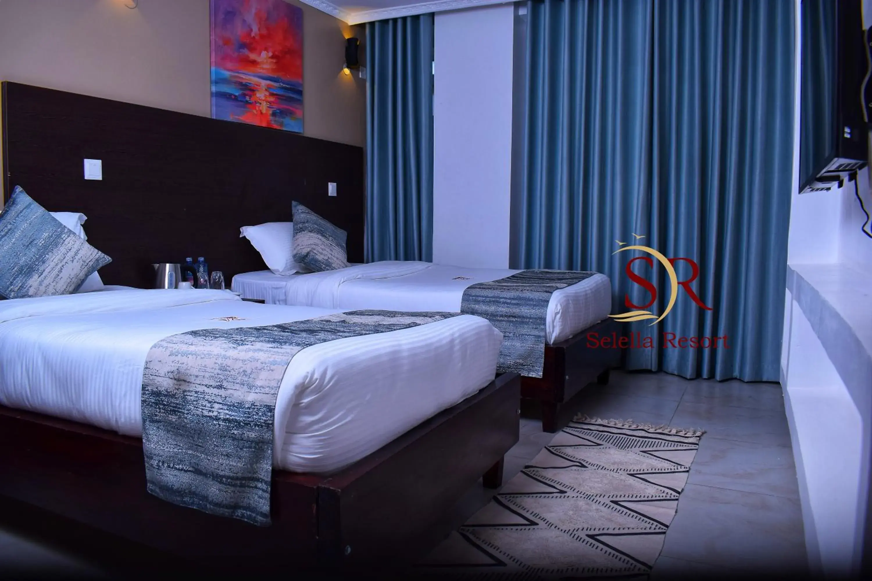 Deluxe Twin Room in Selella Resort Deluxe Twin Room in Selella Resort