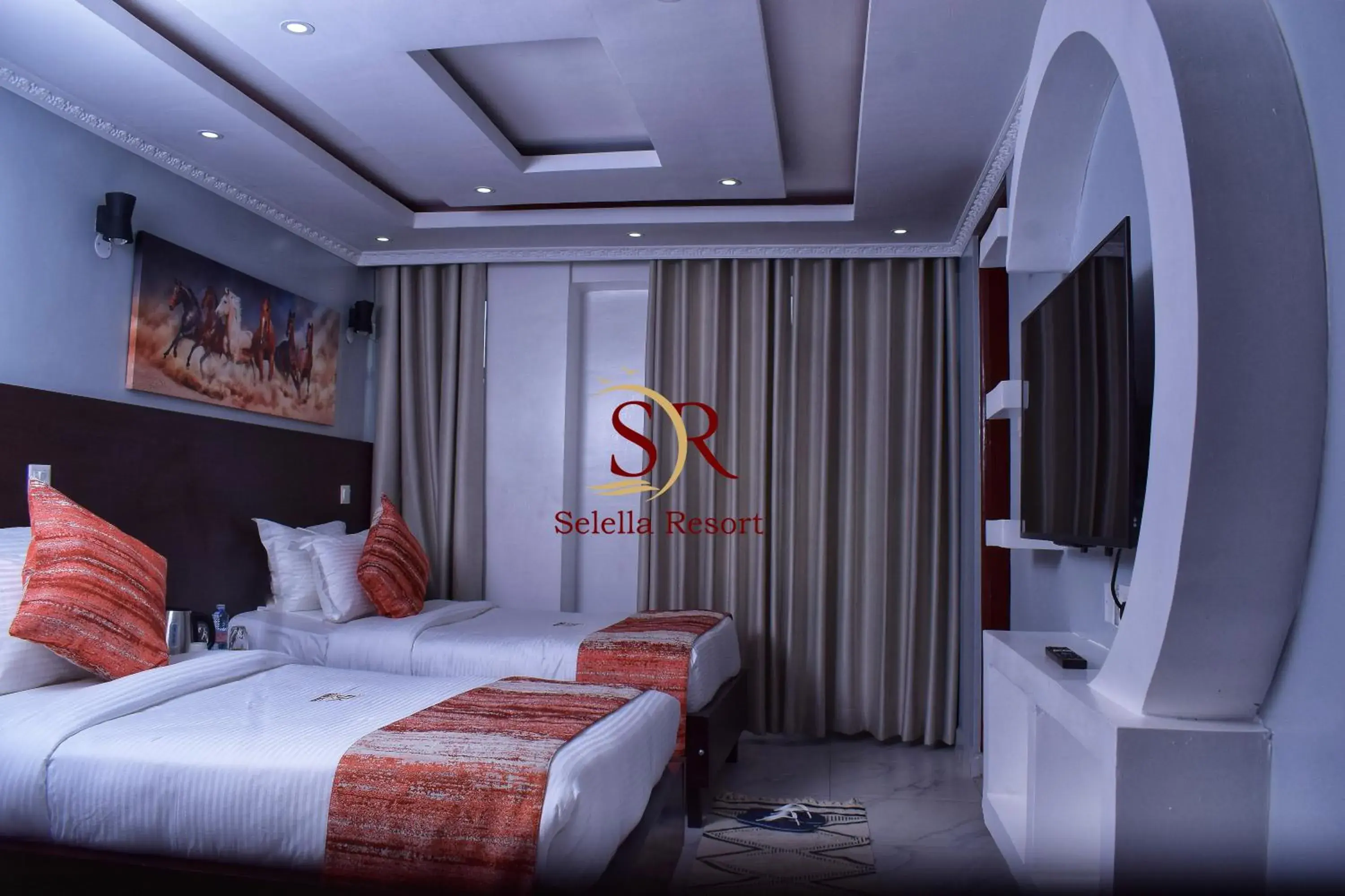 Deluxe Twin Room in Selella Resort Deluxe Twin Room in Selella Resort