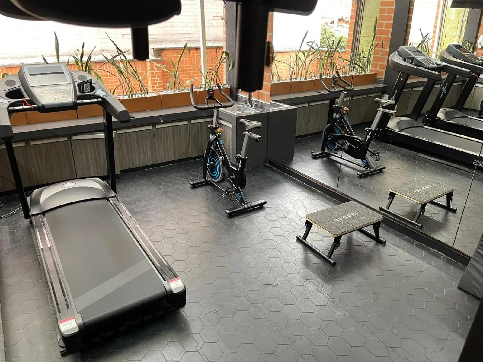 Fitness centre/facilities in Hotel Torre Poblado