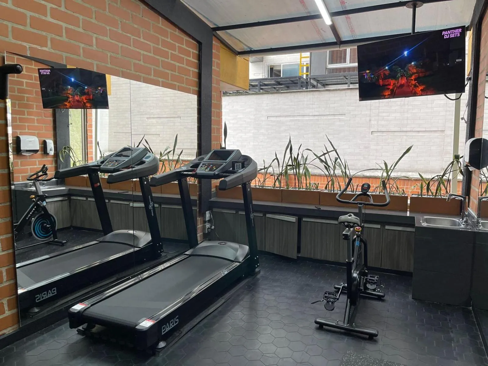 Fitness centre/facilities in Hotel Torre Poblado