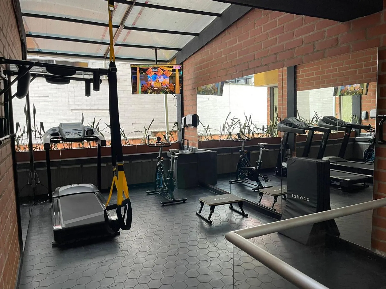 Fitness centre/facilities in Hotel Torre Poblado