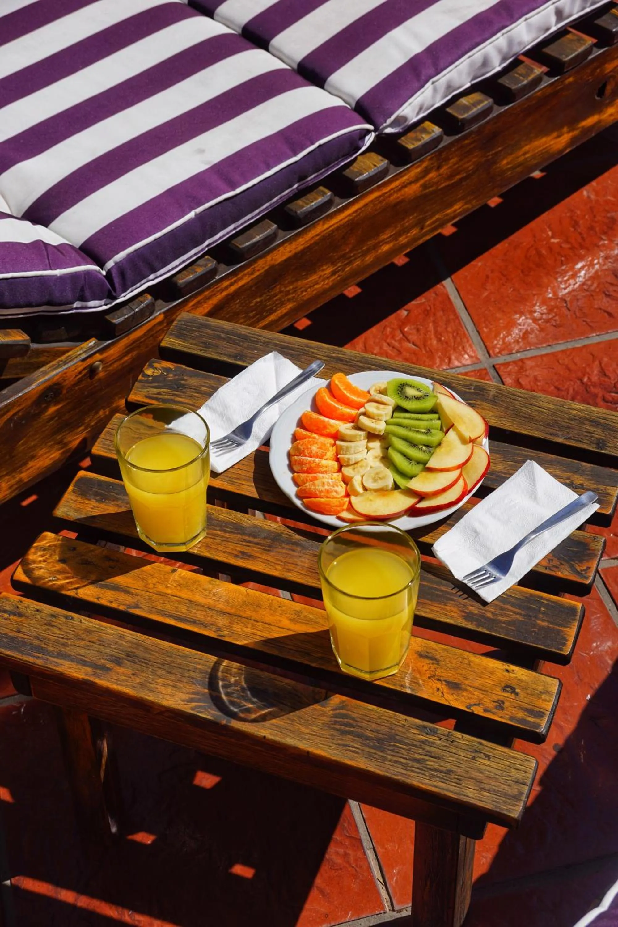 Balcony/Terrace in Shoshana Hotel Boutique