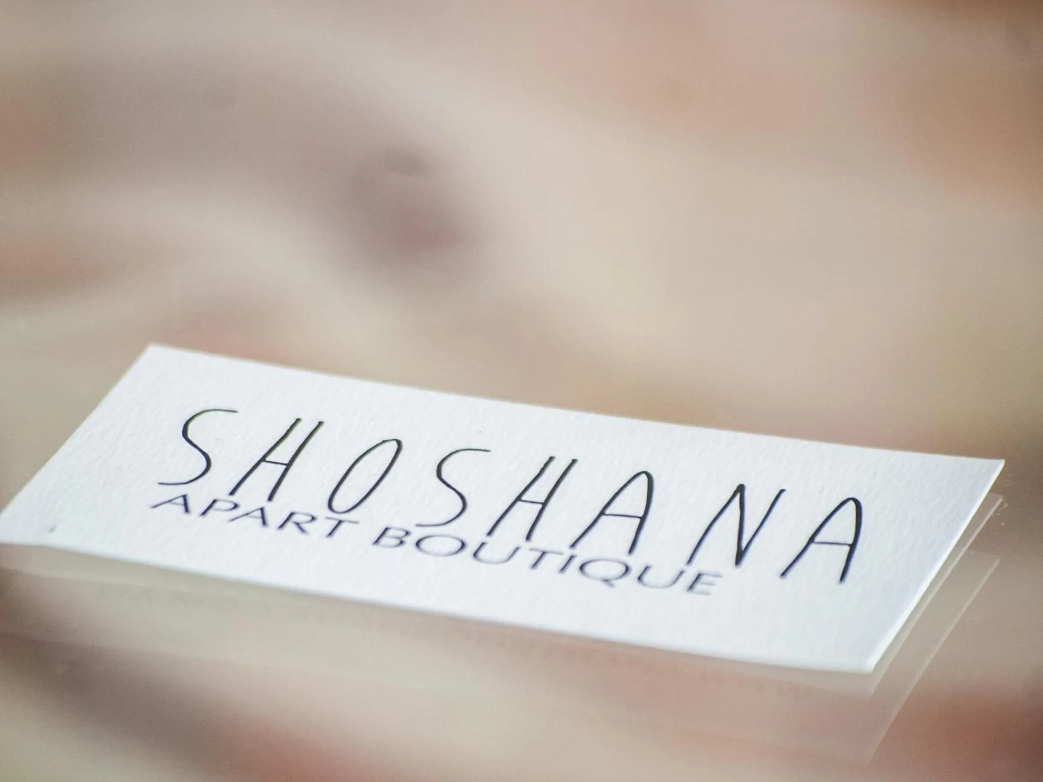 Property logo or sign in Shoshana Hotel Boutique