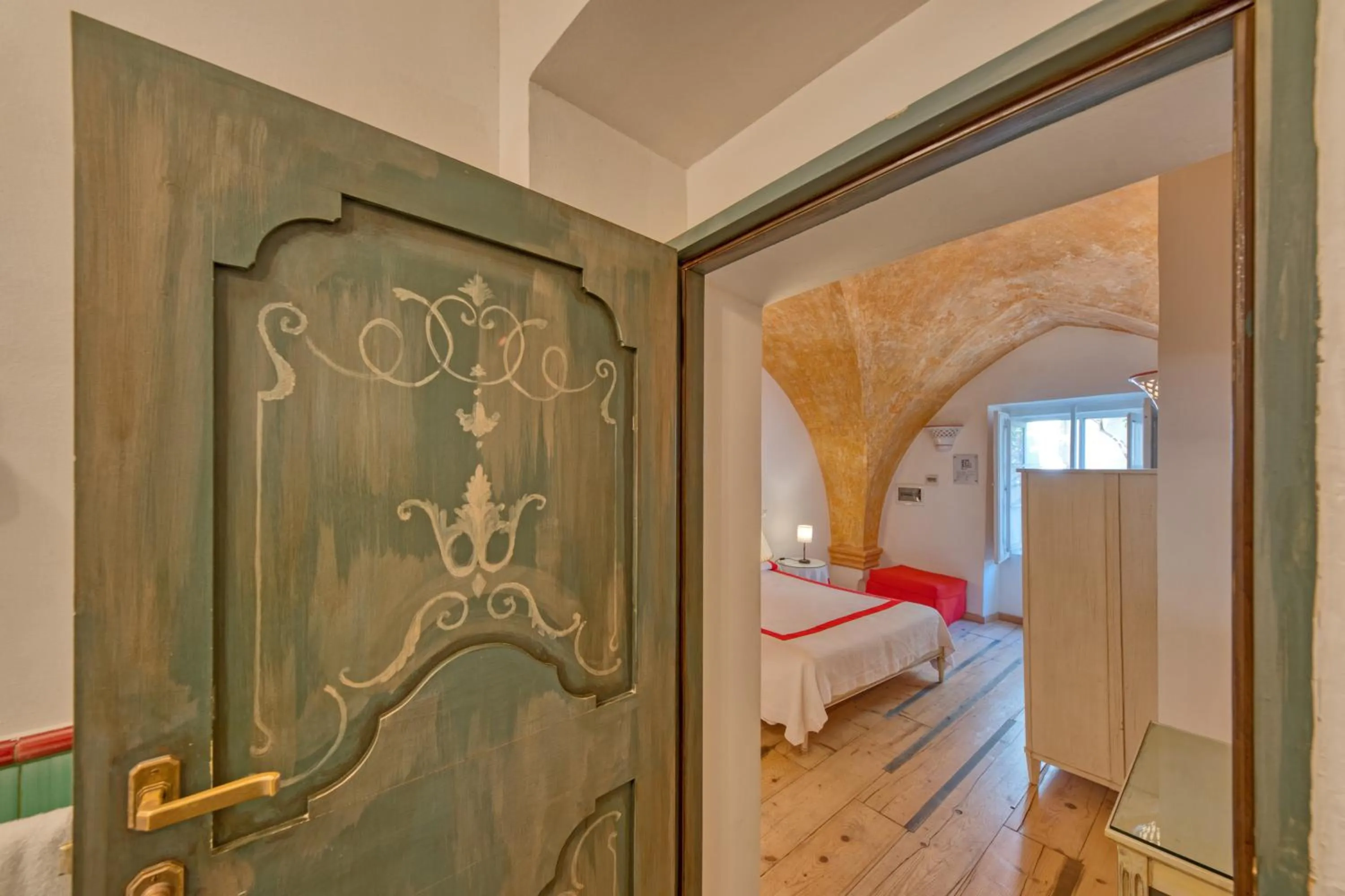 Bed in Relais Corte Palmieri & Il Chiostro - Residenza d'epoca