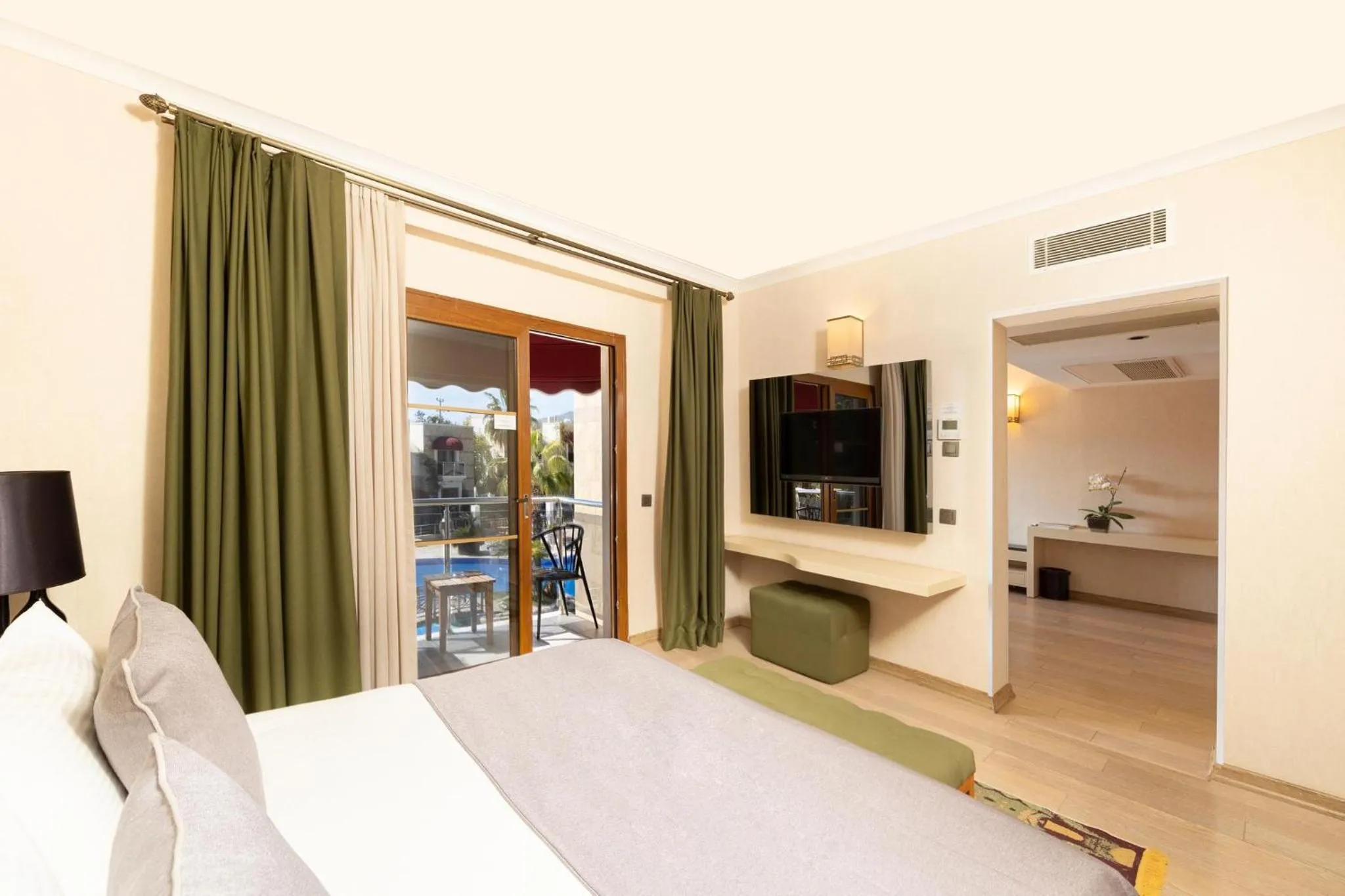 Bed in Bodrium Hotel & Spa