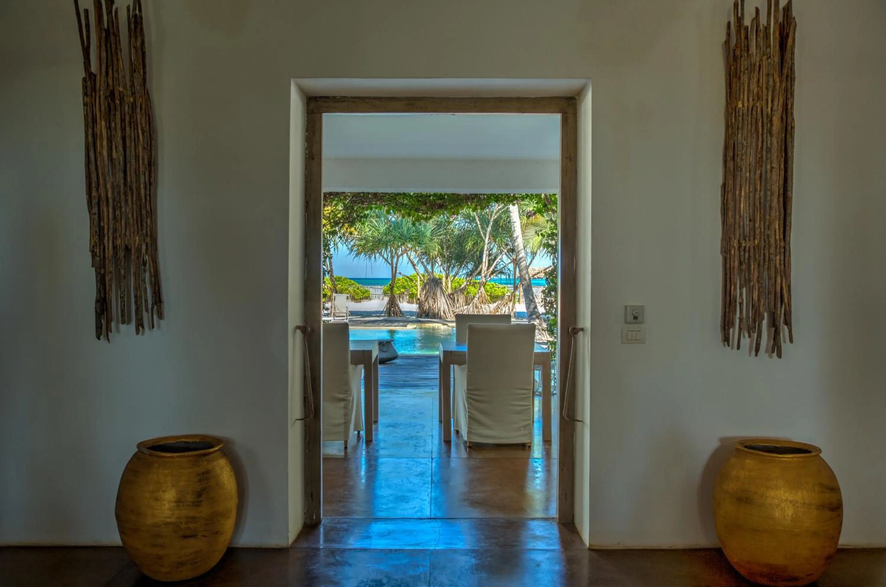 Garden in Uzuri Boutique Hotel