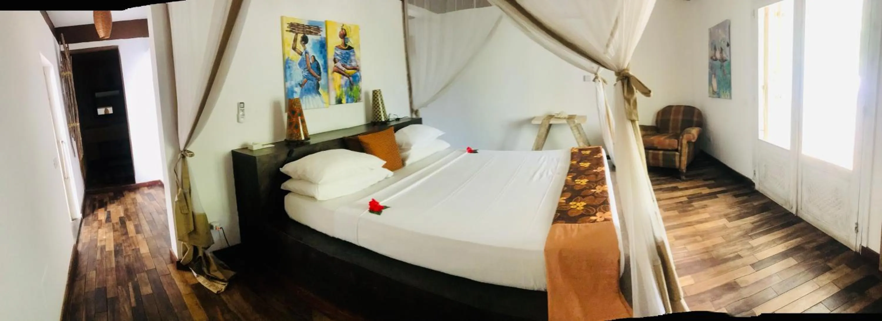 Bedroom, Bed in Uzuri Boutique Hotel
