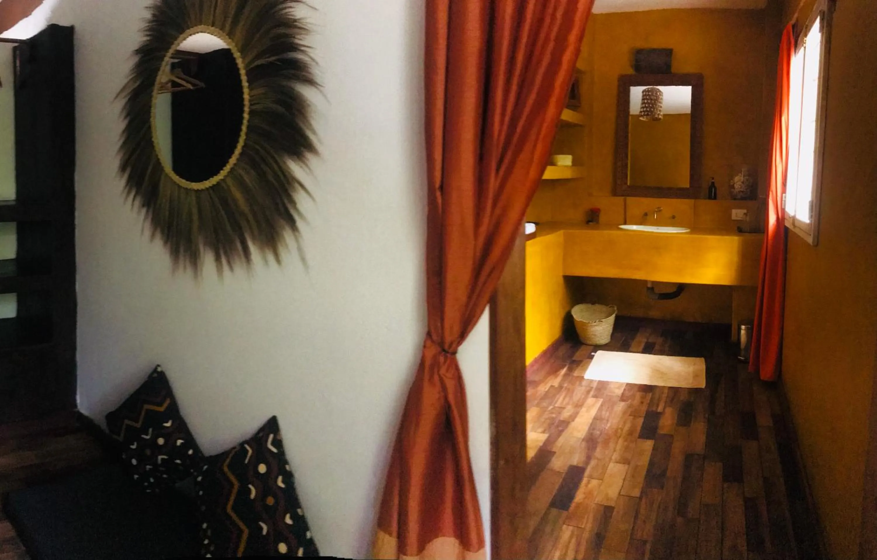 Bathroom in Uzuri Boutique Hotel