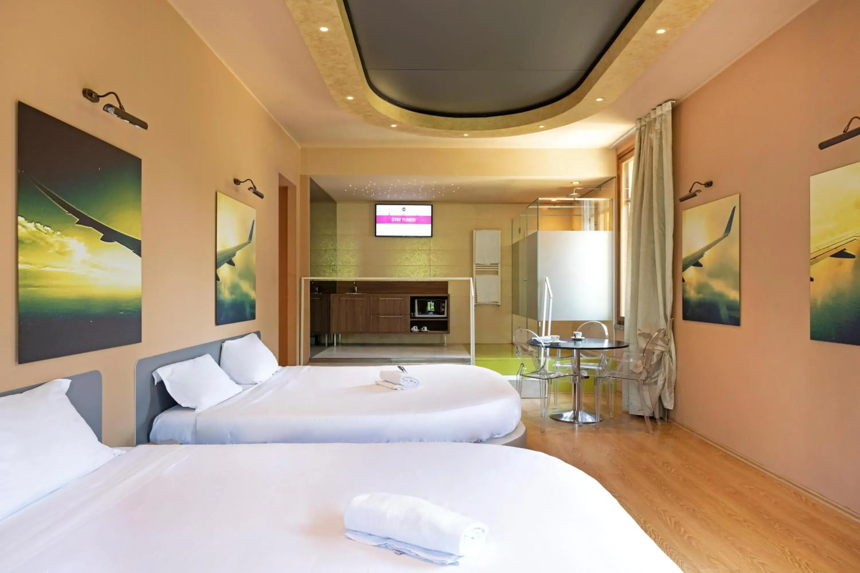 Quadruple Room in B&B HOTEL Malpensa Lago Maggiore Quadruple Room in B&B HOTEL Malpensa Lago Maggiore