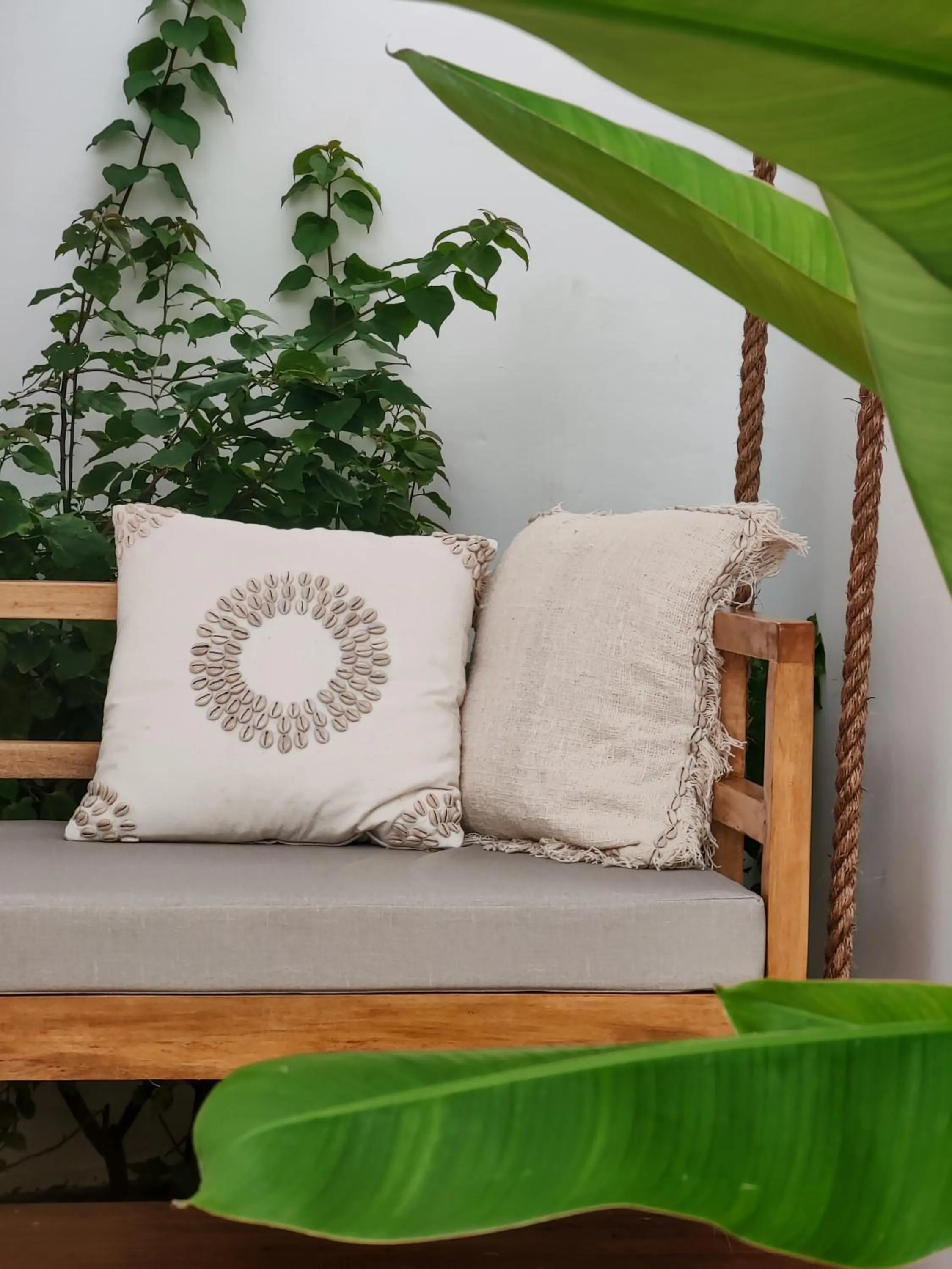 Decorative detail in Bahala Na Villas