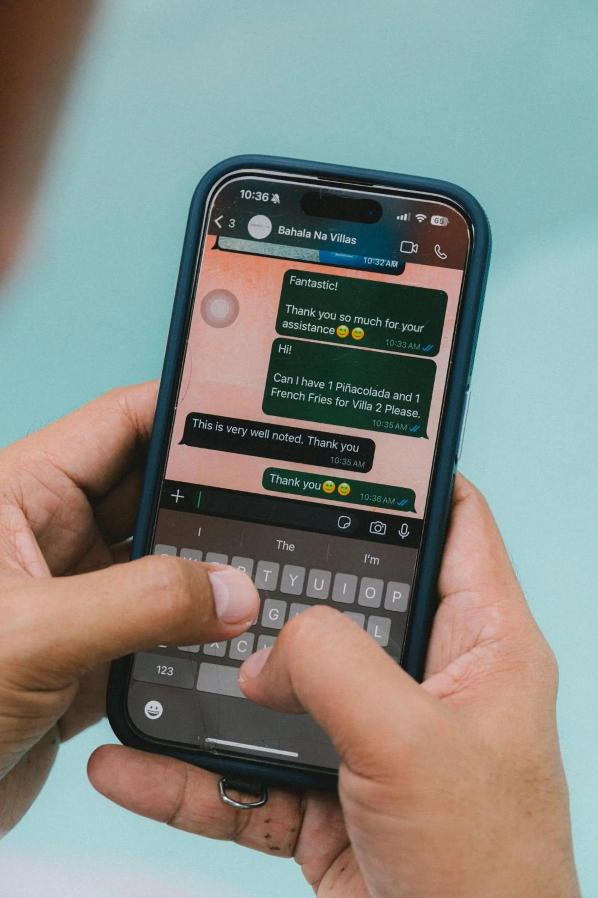 Staff in Bahala Na Villas