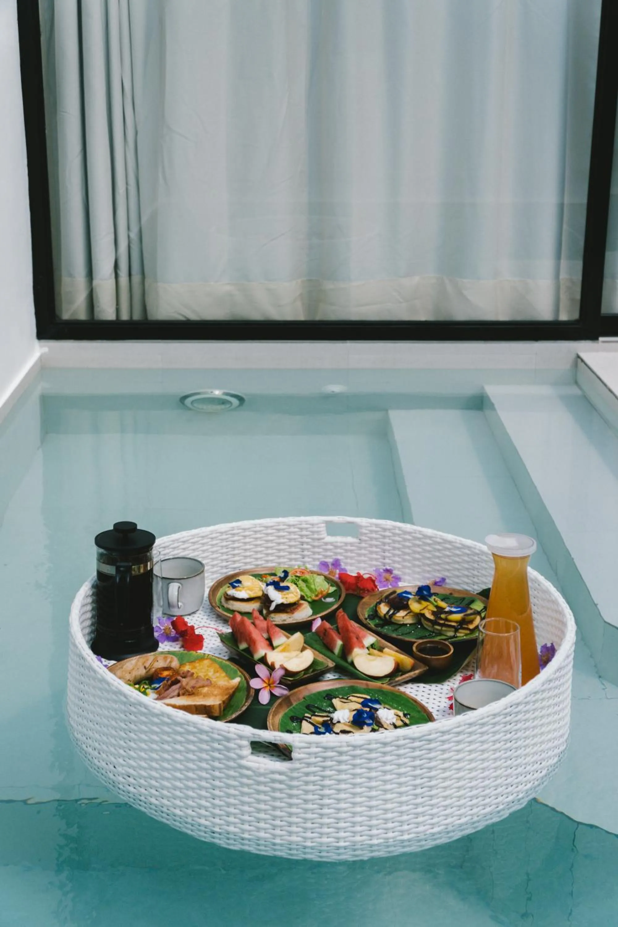 Swimming pool in Bahala Na Villas