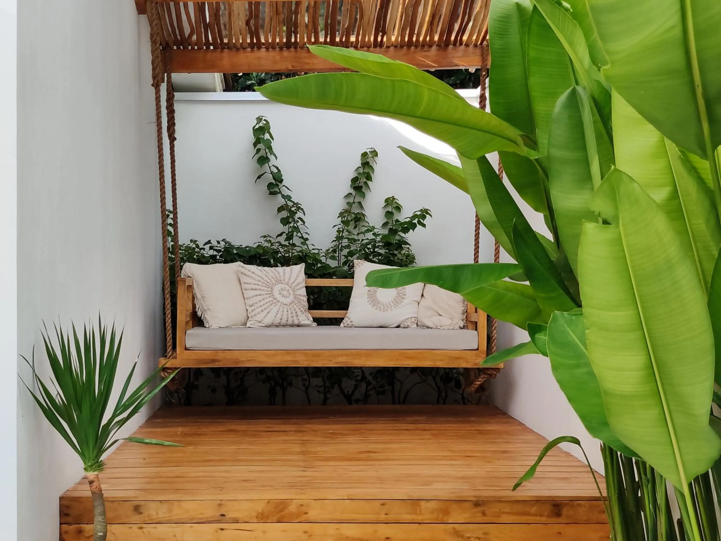 Patio in Bahala Na Villas