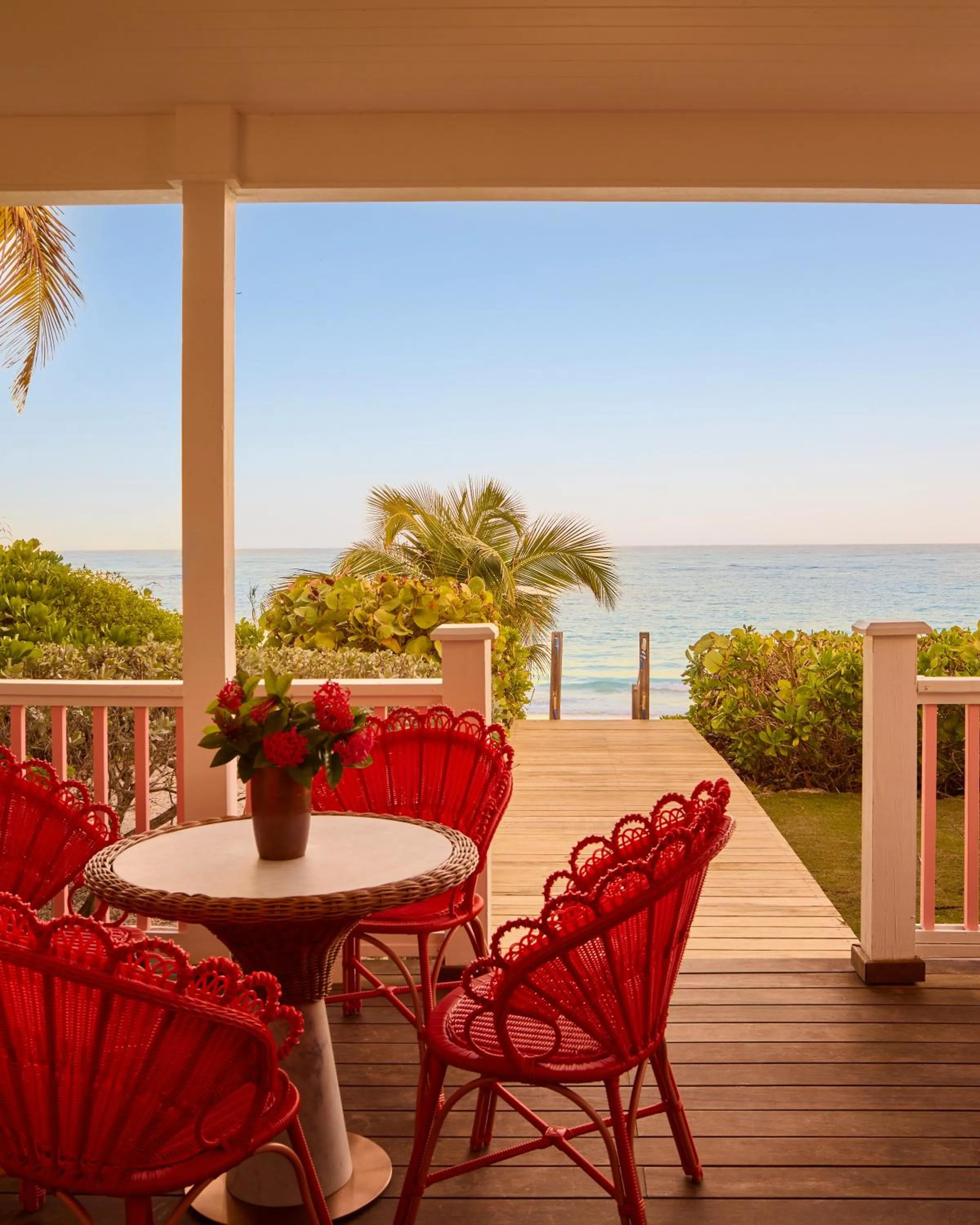 Balcony/Terrace in Coral Sands Inn & Cottages