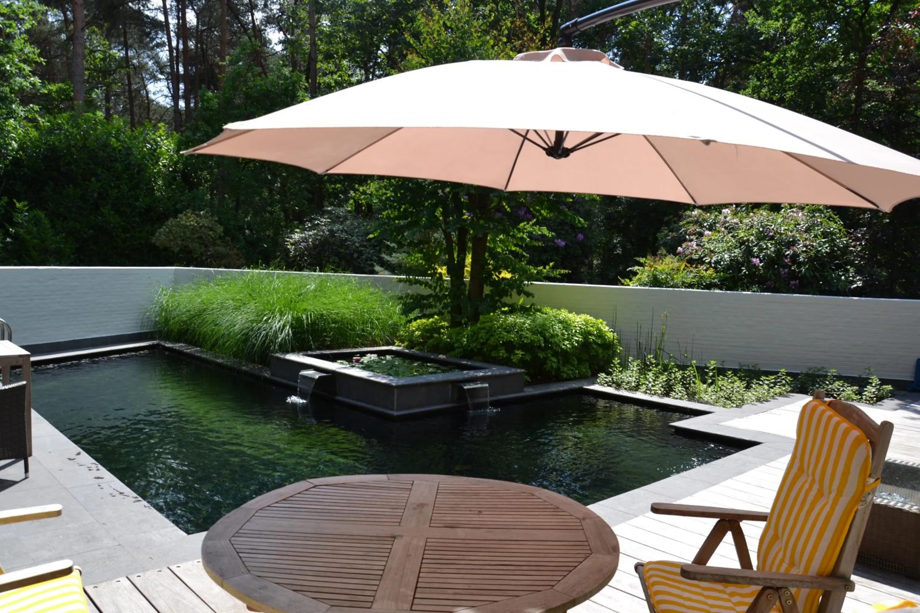 Patio in B&B Wepa-hof