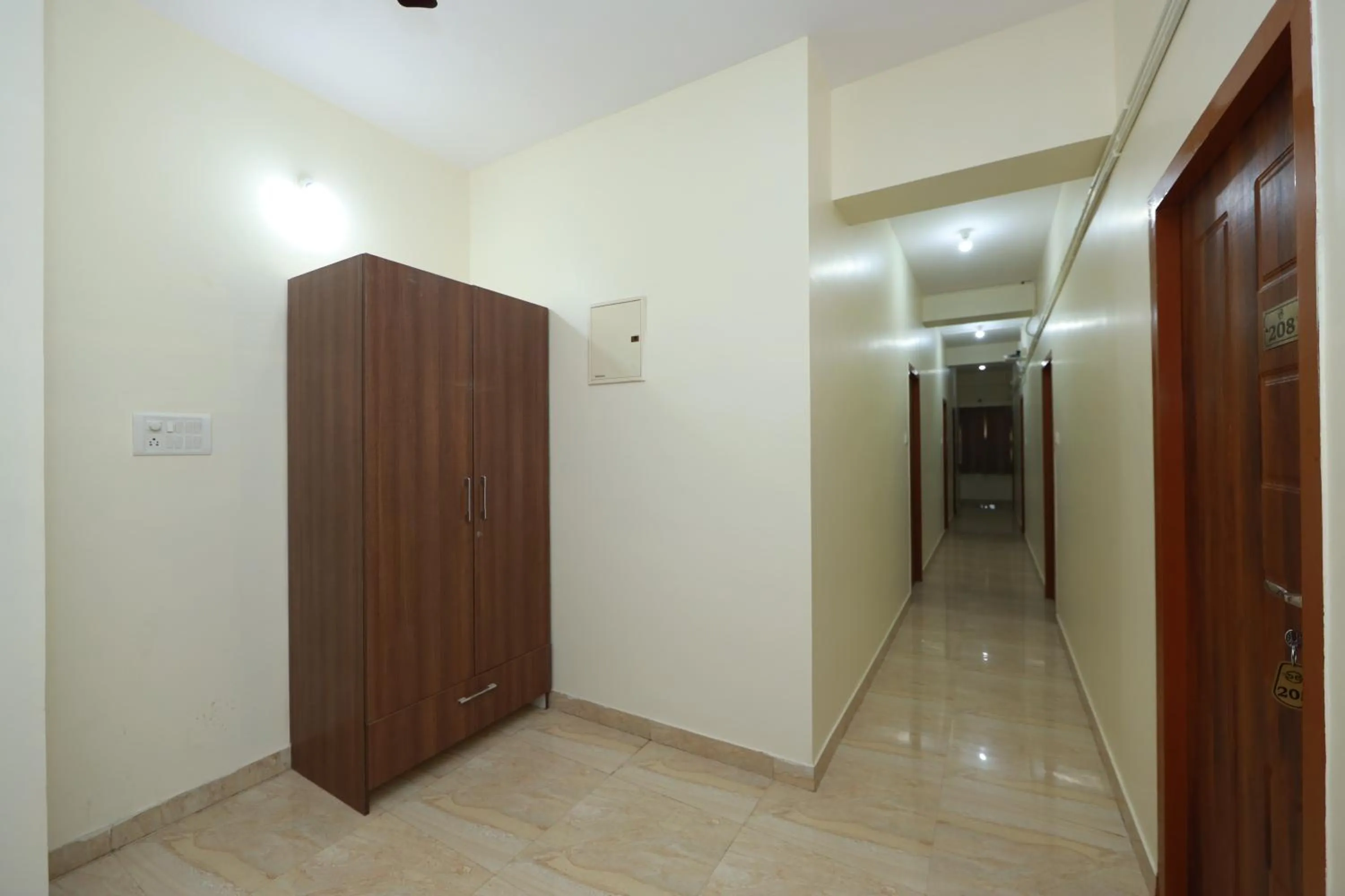 wardrobe in Hotel Amulya Relax Inn