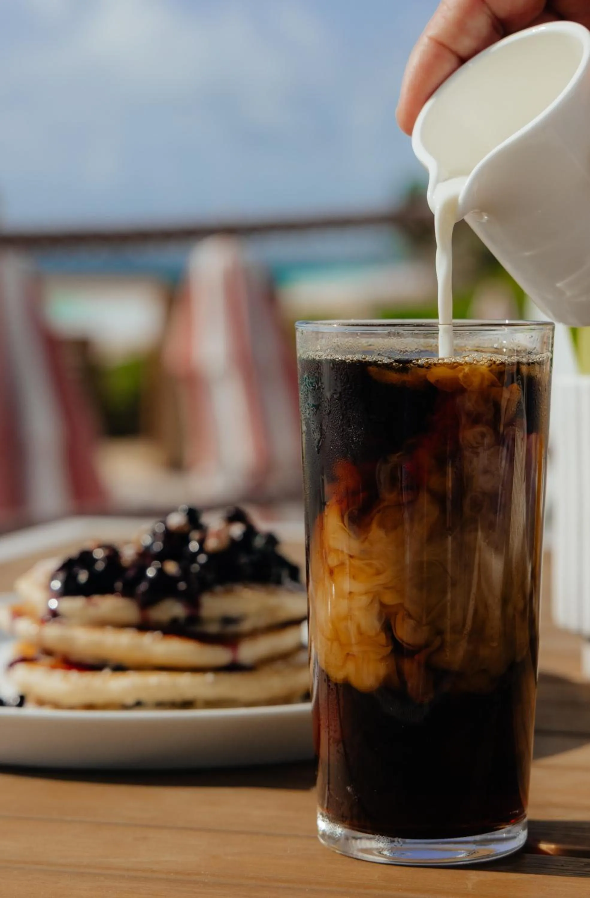Breakfast in Pink Sands Resort