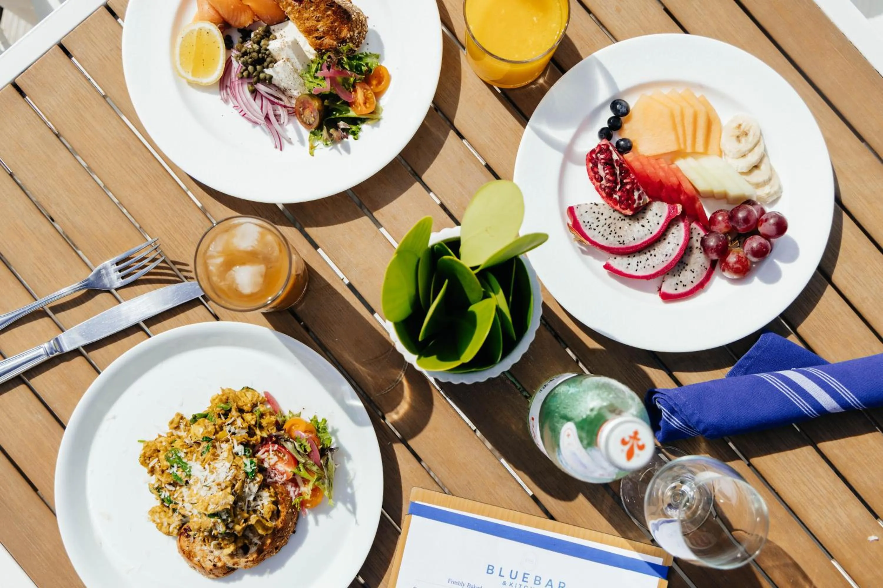 Food and drinks in Pink Sands Resort