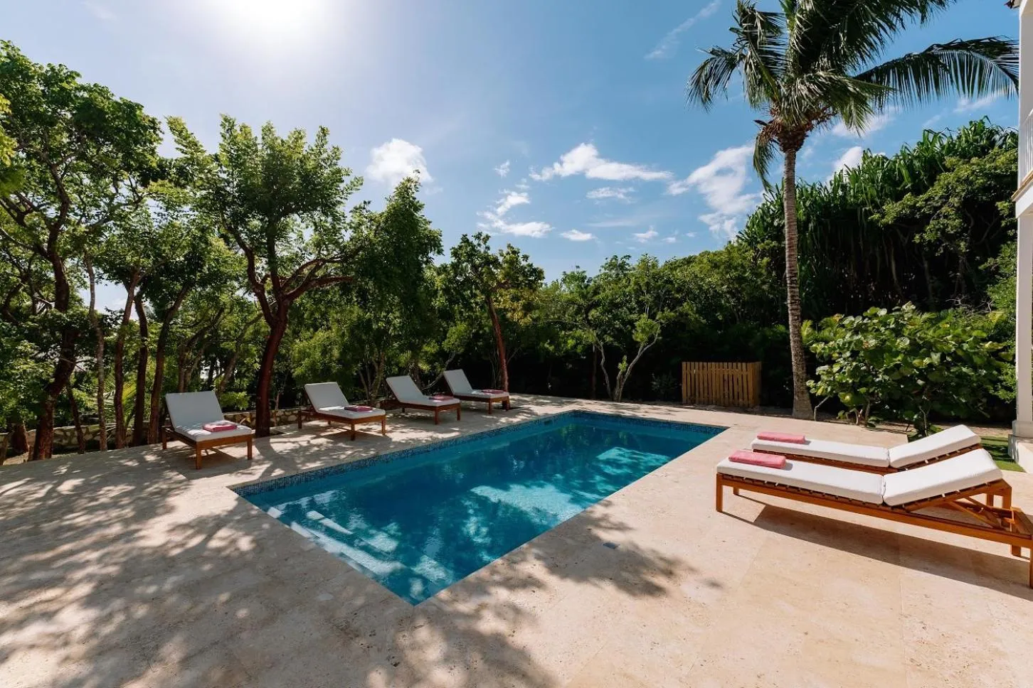 Natural landscape in Pink Sands Resort