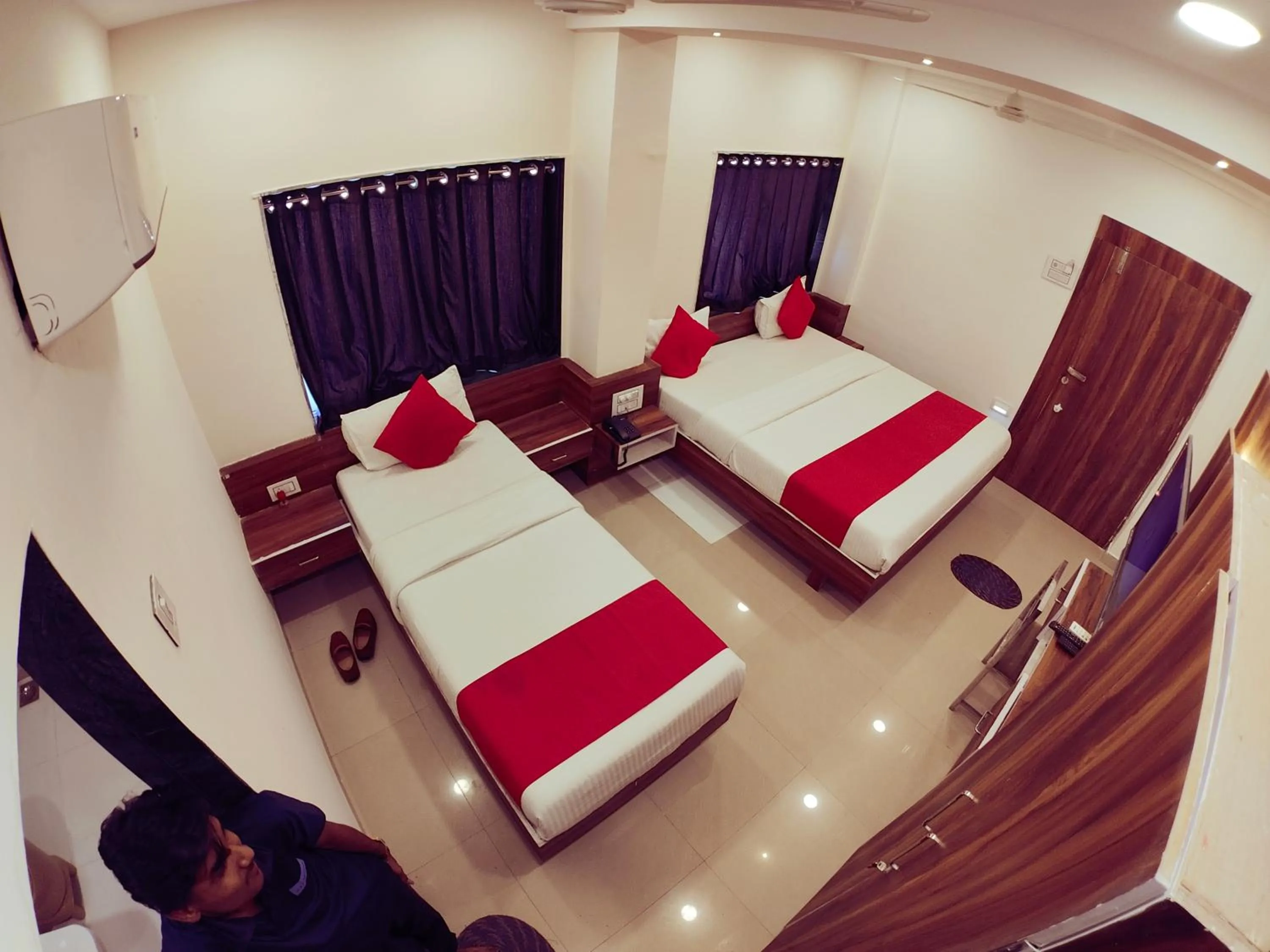 Bed in Hotel Nawanagar Residency