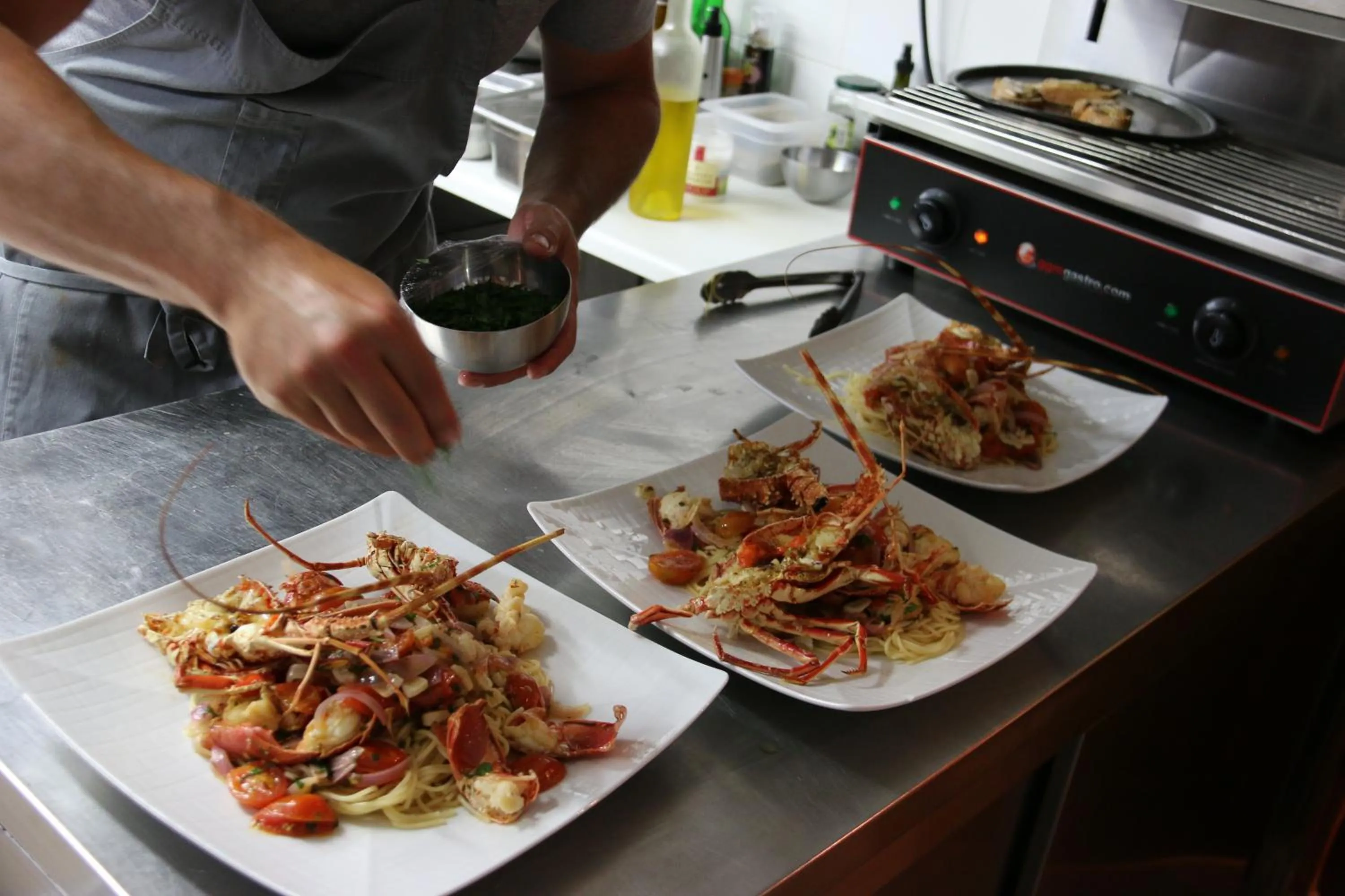 Restaurant/places to eat in Hôtel Domaine A Flatta