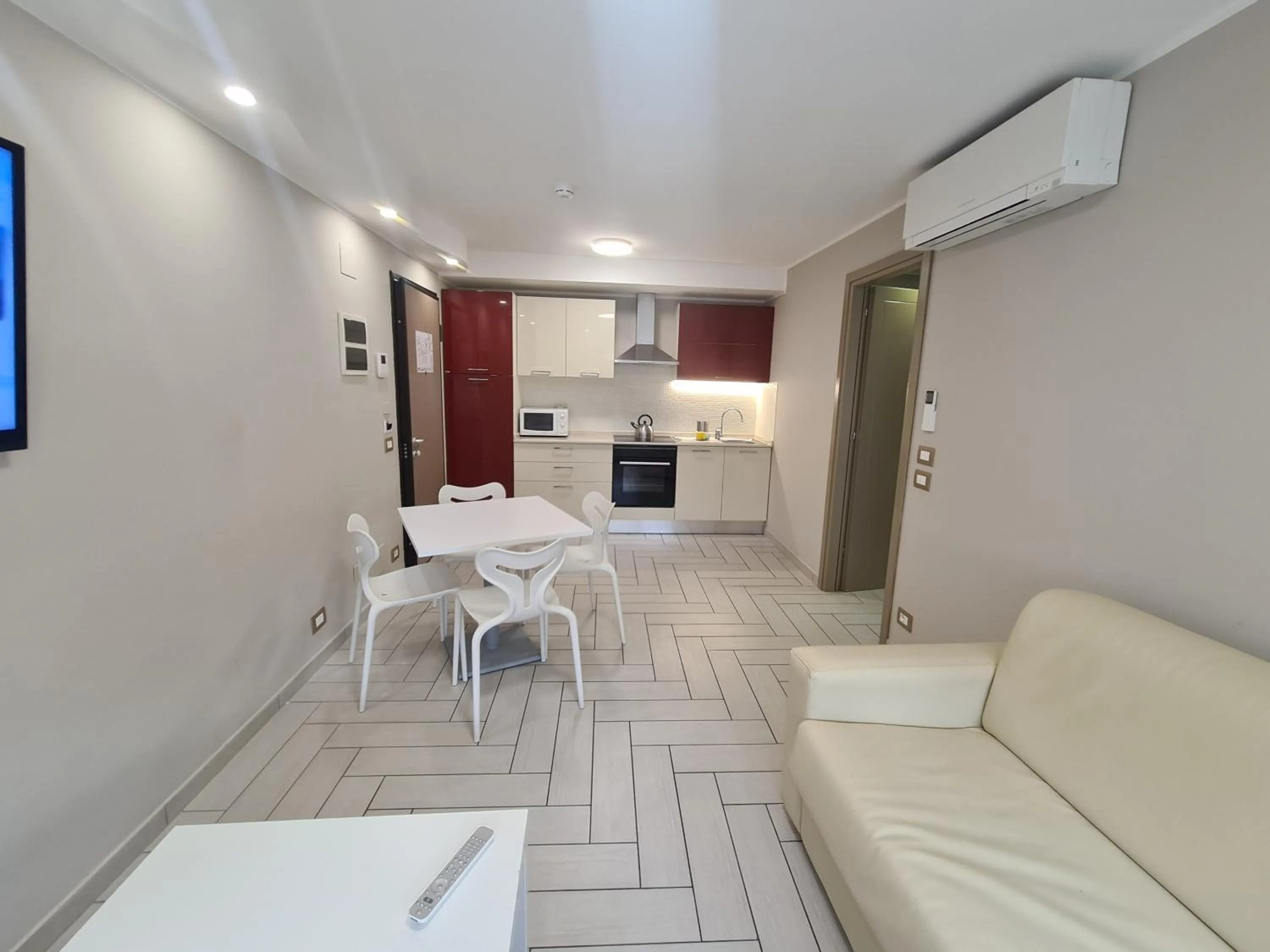Living room in Nero D'Avorio Apartments