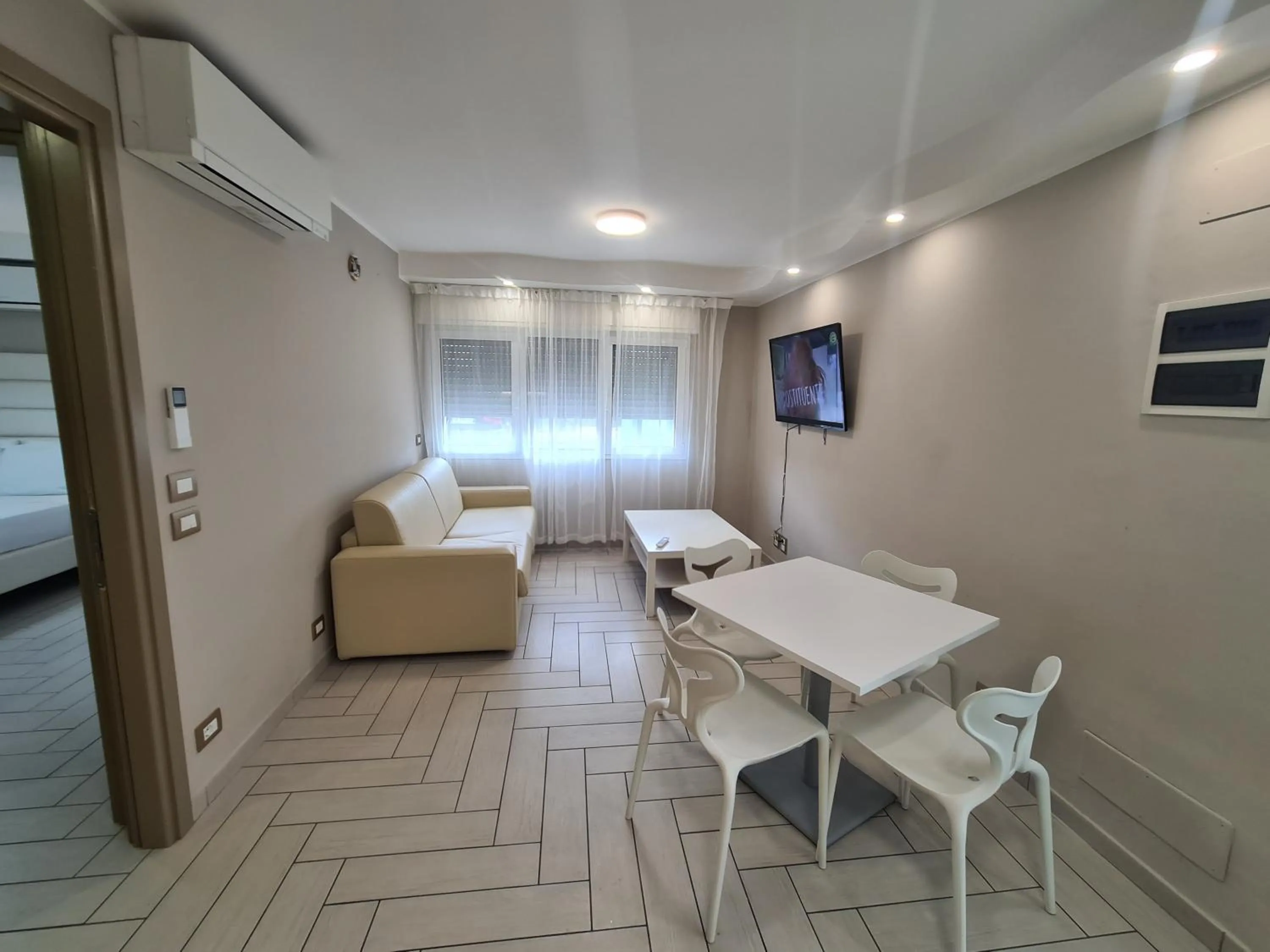 Living room in Nero D'Avorio Apartments