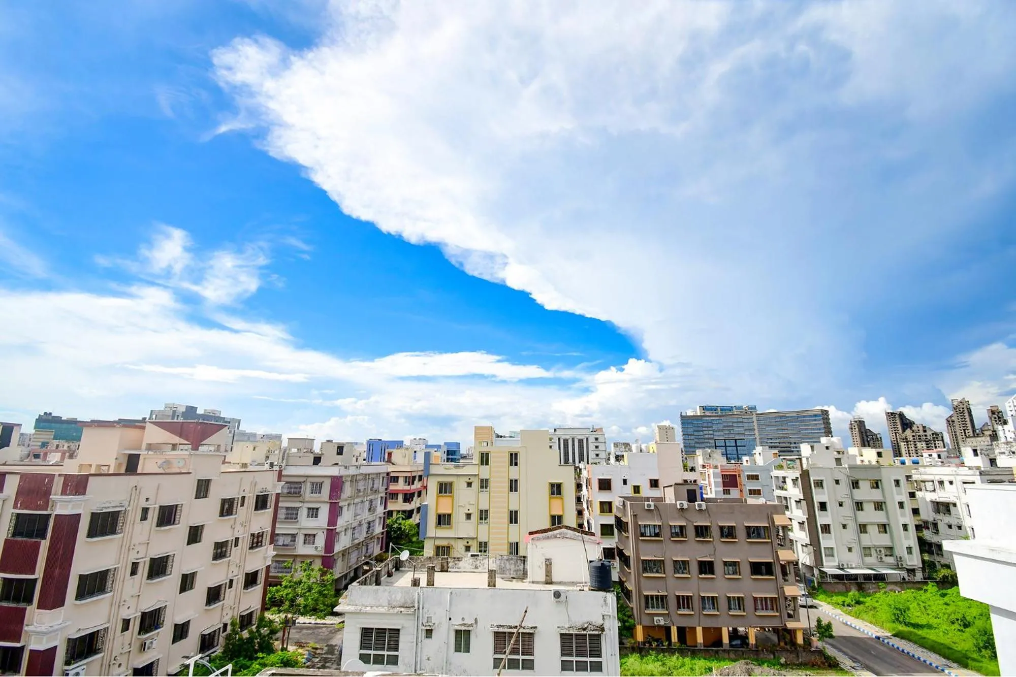 City view in FabHotel Anchorage Inn - Nr Axis Mall