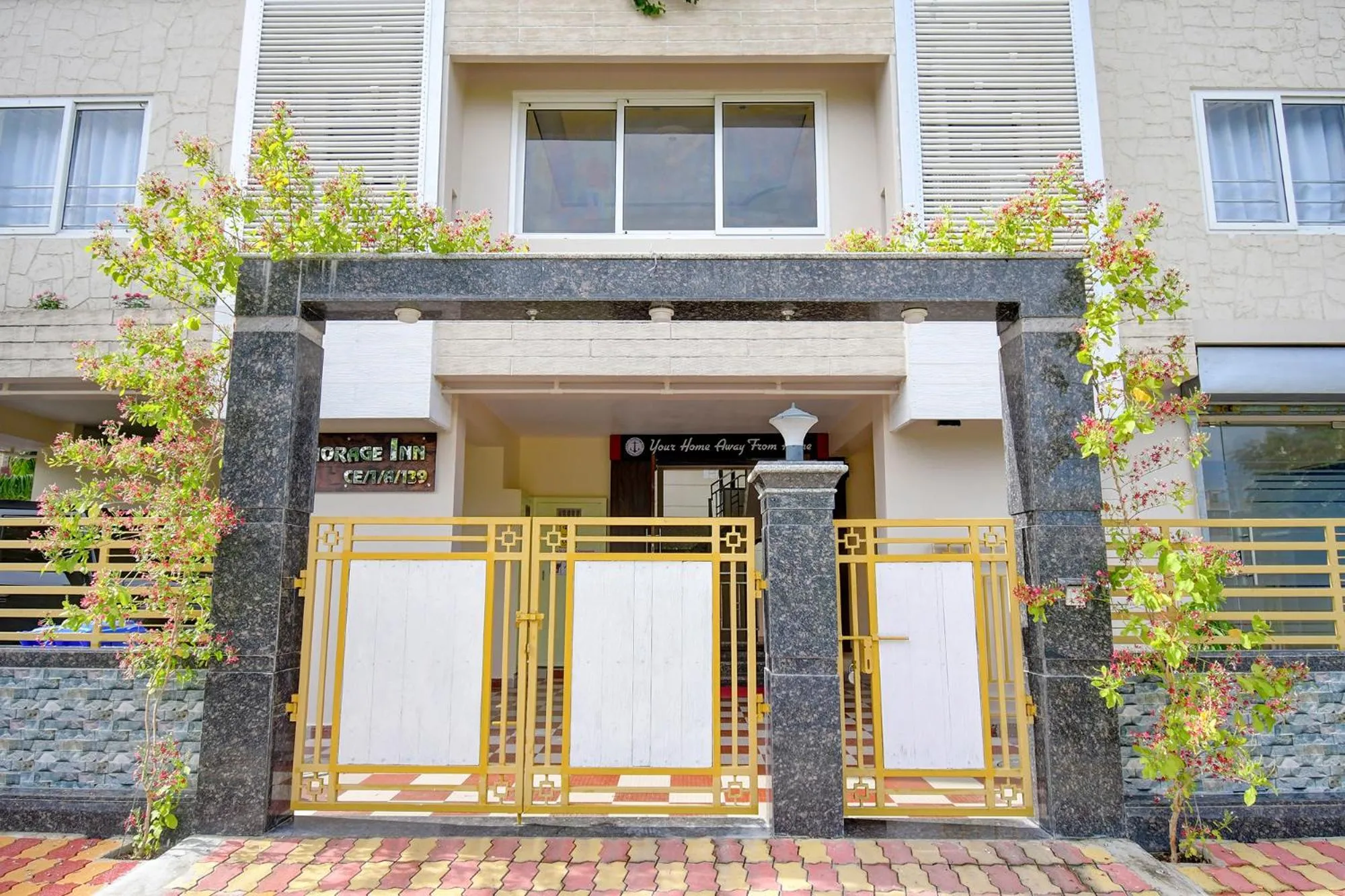 Facade/entrance in FabHotel Anchorage Inn - Nr Axis Mall