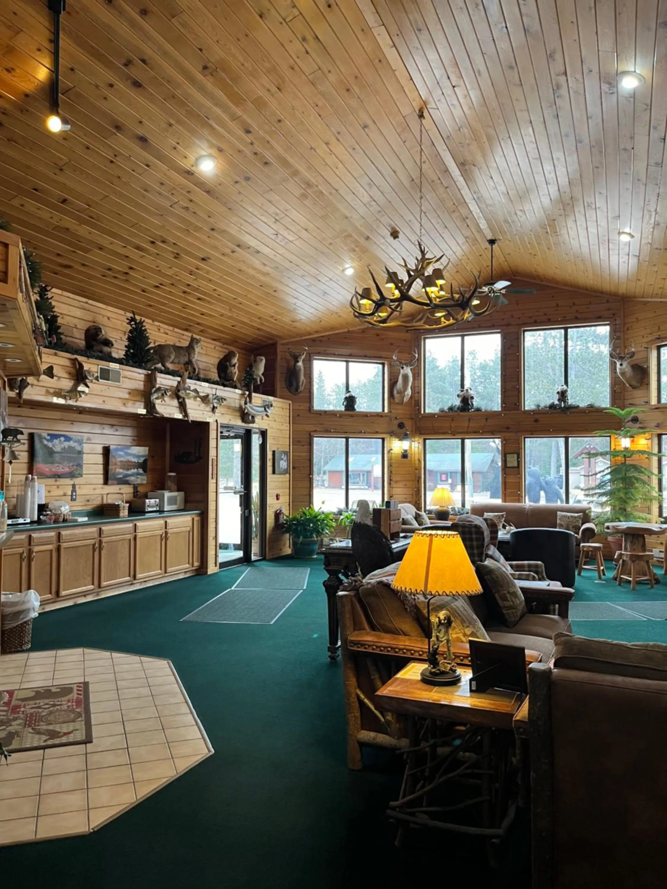 Lobby or reception in Boulder Bear Motor Lodge