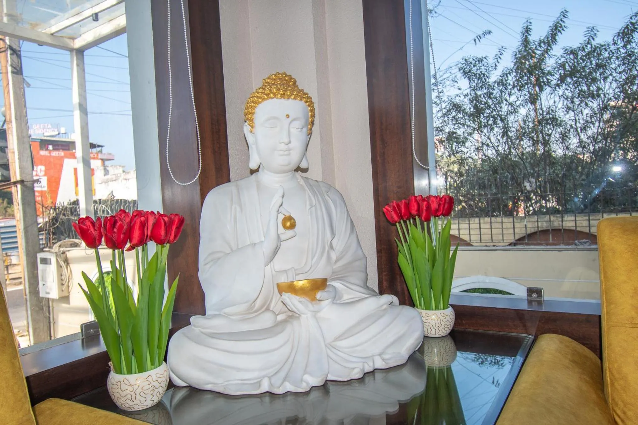 Lobby or reception in Hotel Ramaya Inn