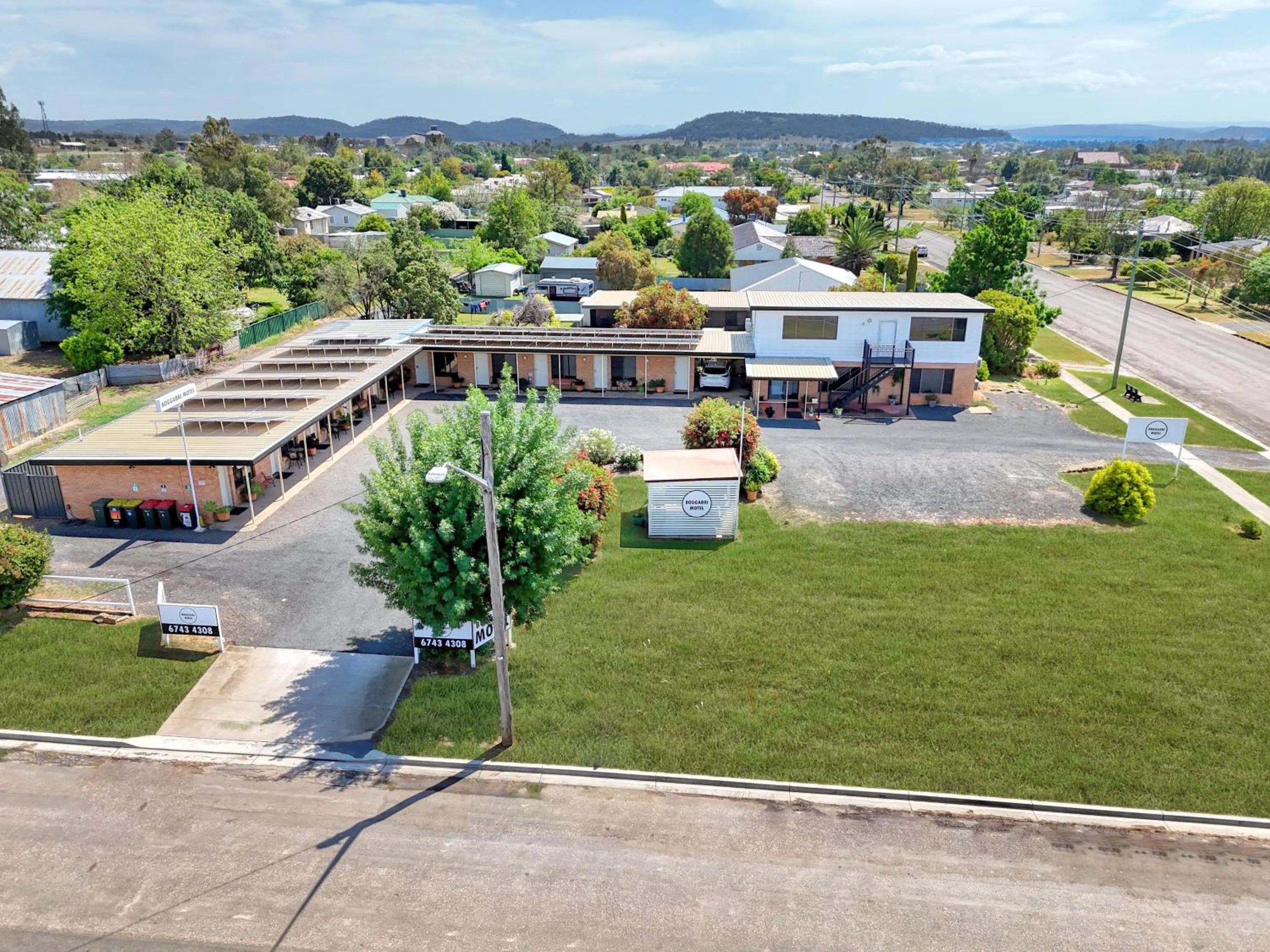 Property building in Boggabri Motel
