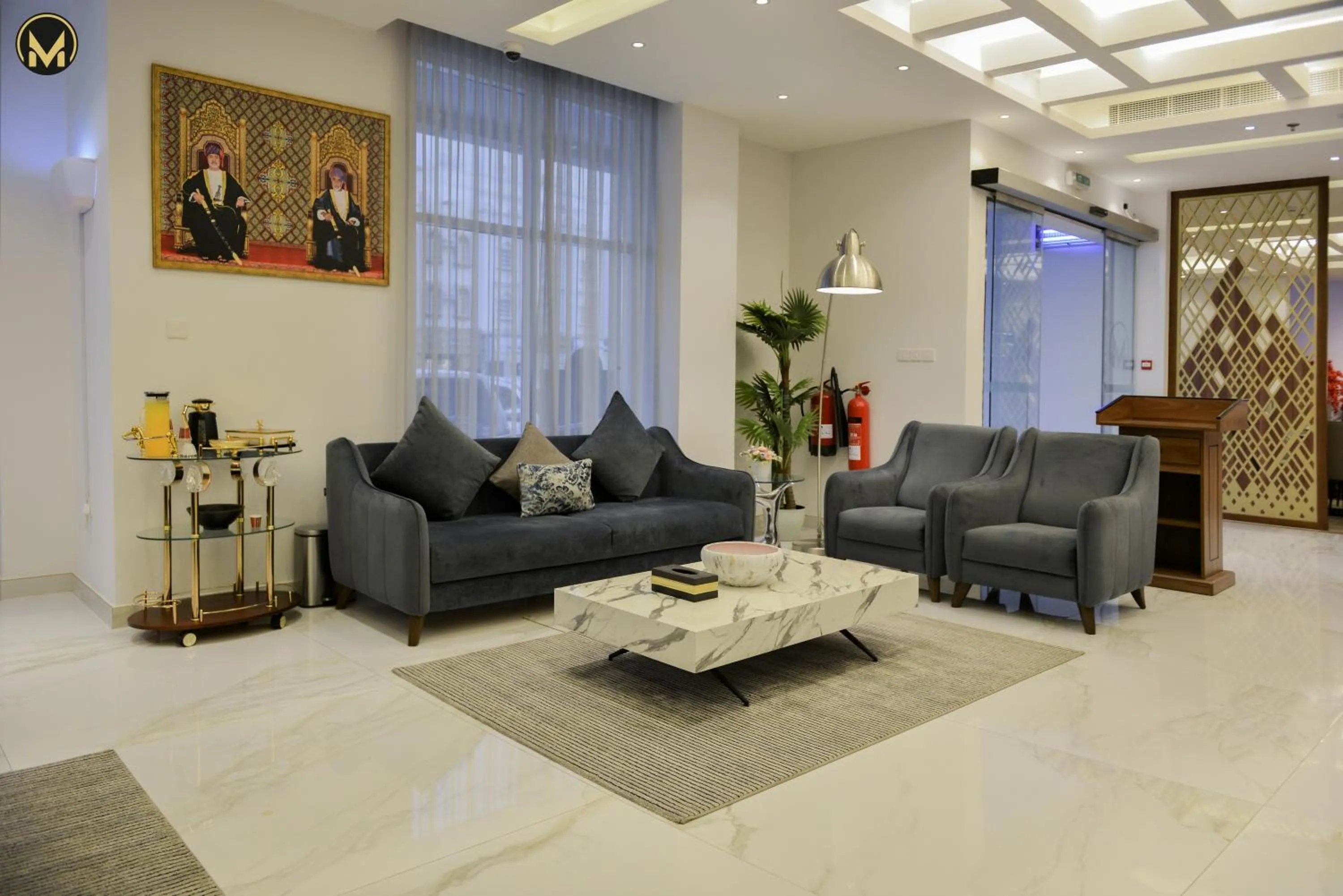 Lobby or reception in Muscat Express Hotel