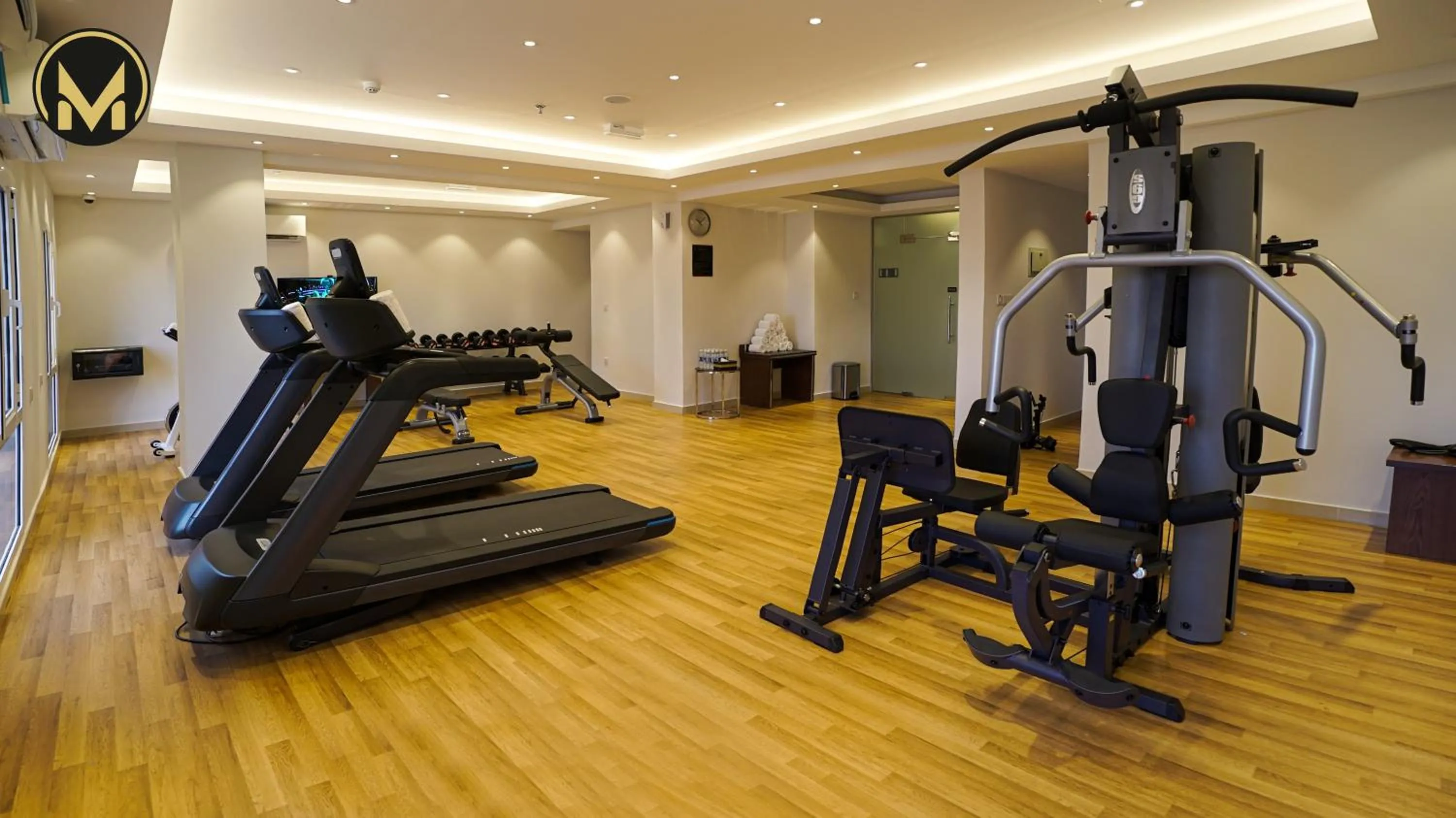 Fitness centre/facilities in Muscat Express Hotel