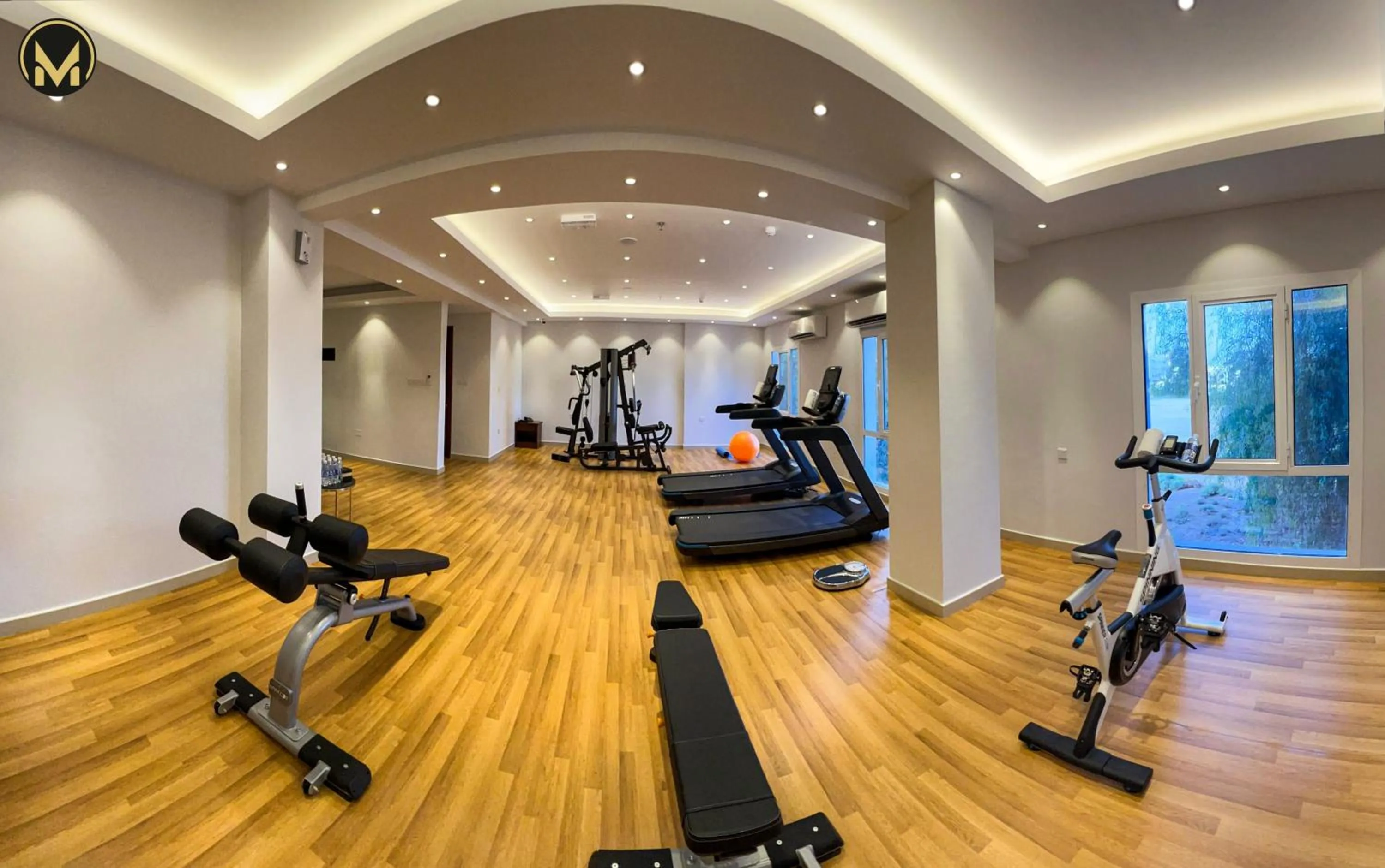 Fitness centre/facilities in Muscat Express Hotel