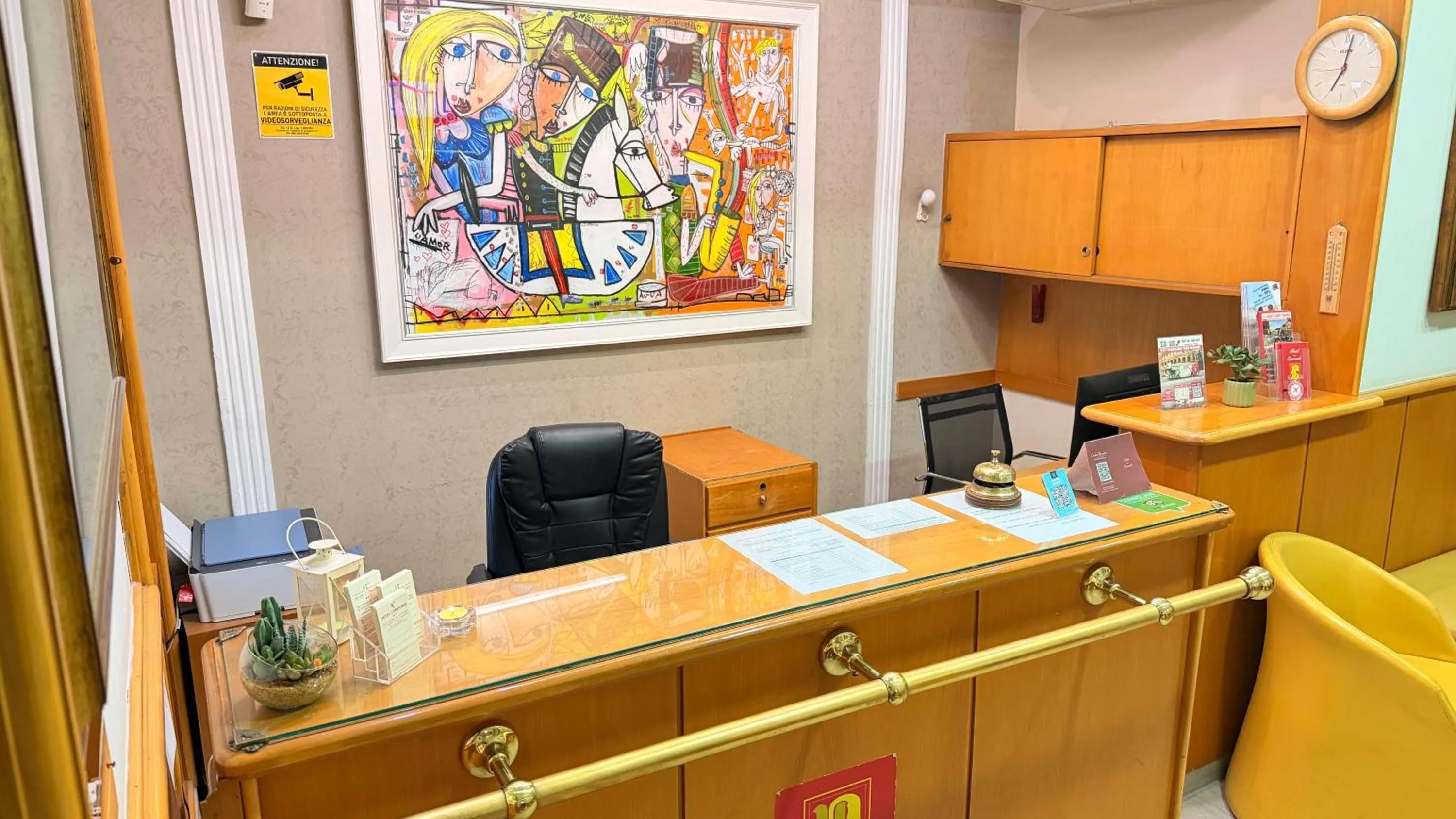 Lobby or reception in Hotel Concorde