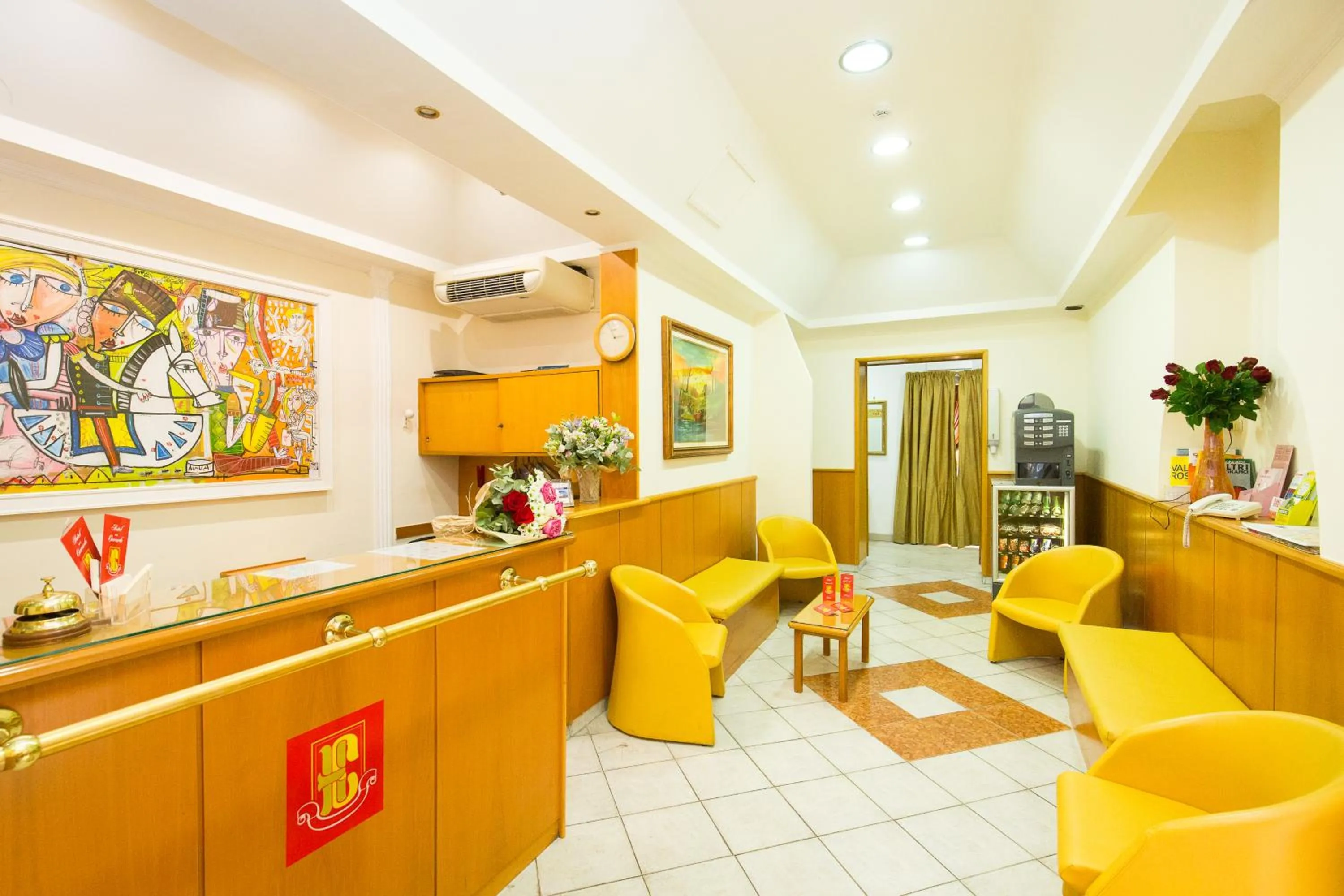 Lobby or reception in Hotel Concorde